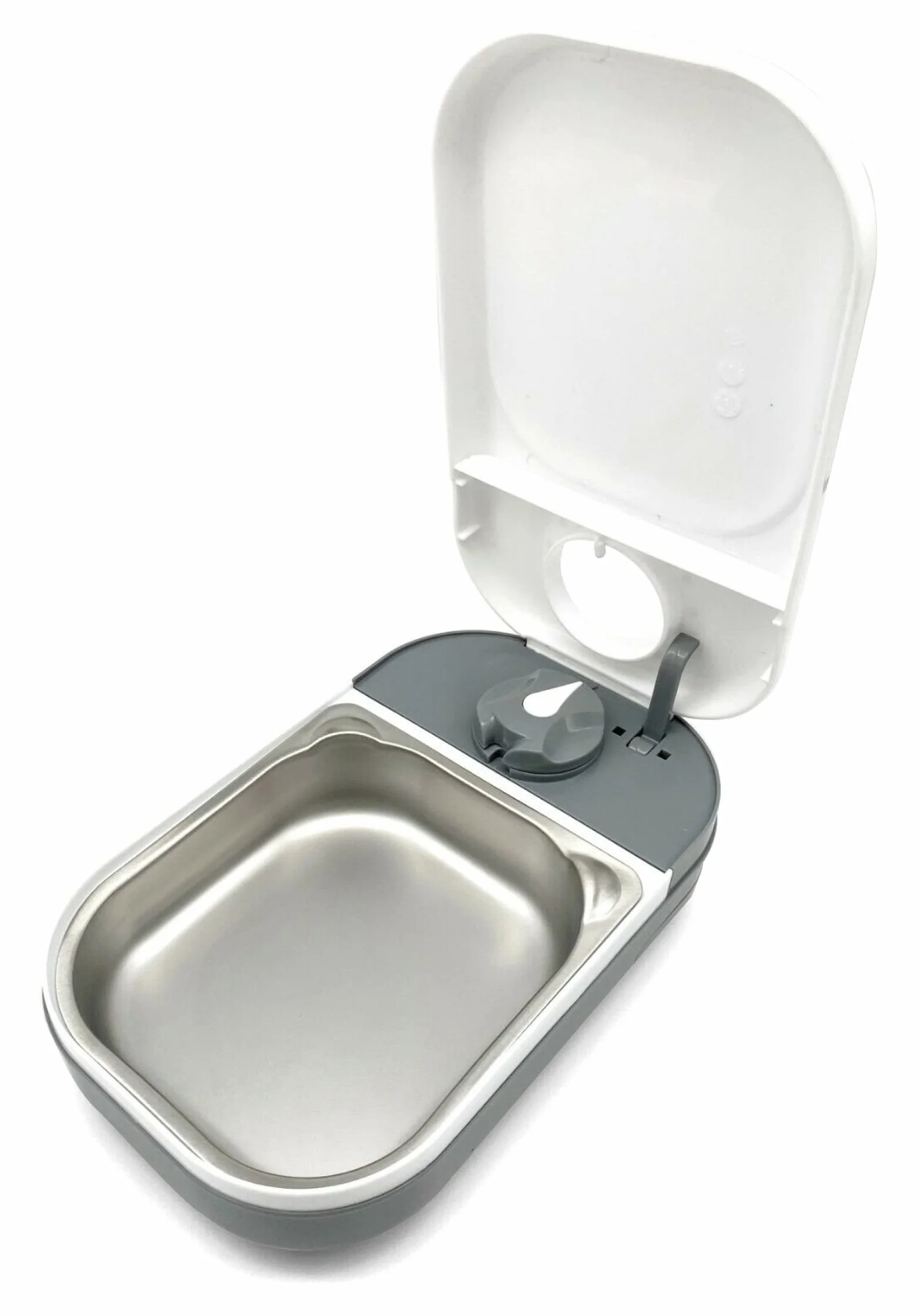 Closer Pets C100 Mangeoire Automatique pour Chats et Petits Chiens avec Insert en Acier Inoxydable