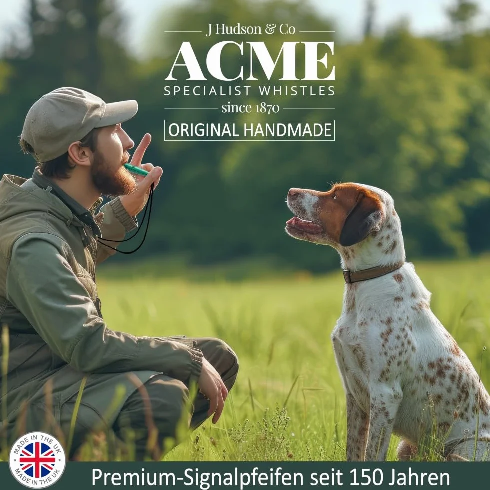 Sifflet Acme pour Chien n° 211,5 avec Bande Original d'Angleterre Dressage