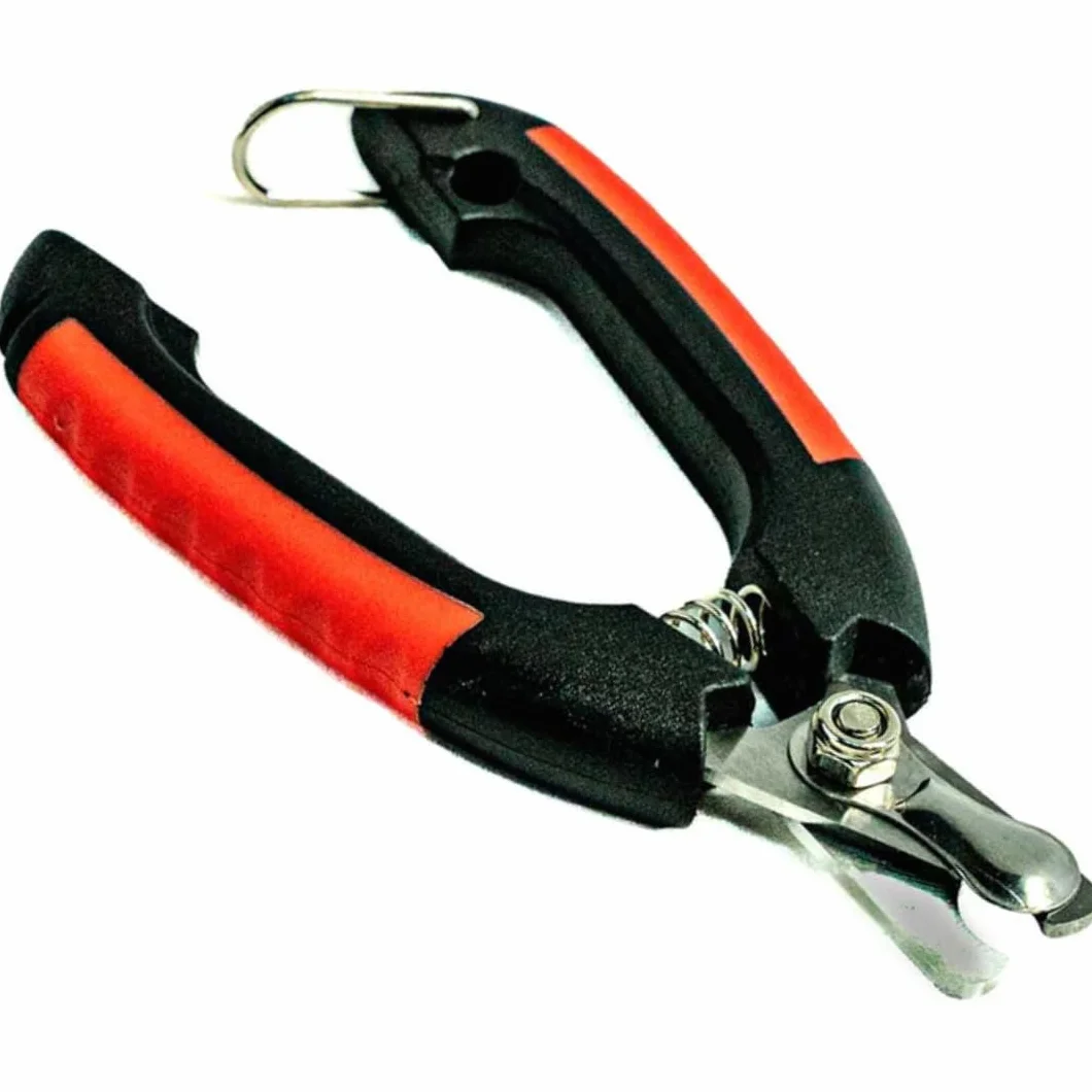 Ciseaux Professionnels pour Ongles Chiens Chats Toilettage Précision Rouge