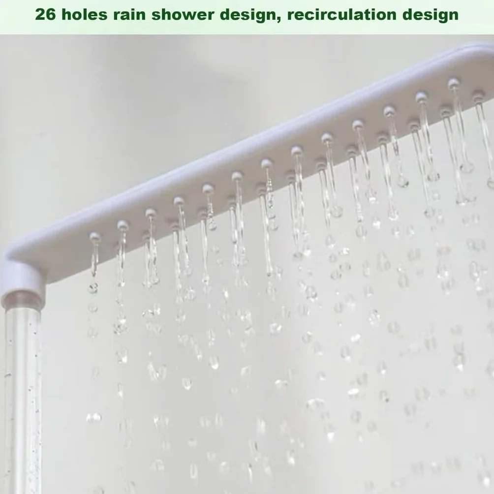 Douche de Bain Automatique pour Oiseaux, Eau Courante Automatique, pour Perruche, Oiseau