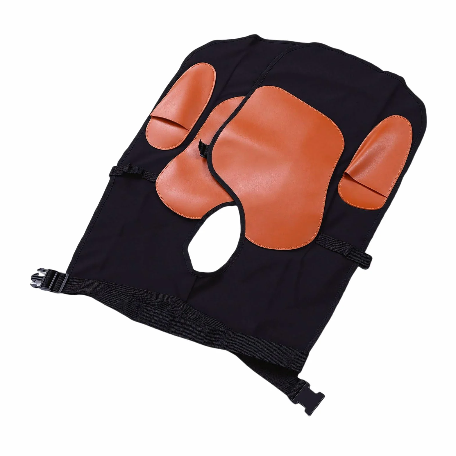 Naroote Tablier de Maréchal-ferrant Réglable avec Aimant Puissant, Rangement D'outils pour Ferrer Les Chevaux, Tablier de Maréchal-ferrant en Toile Noire pour Maréchaux-ferrants, 55,0 X 26,0 Pouces