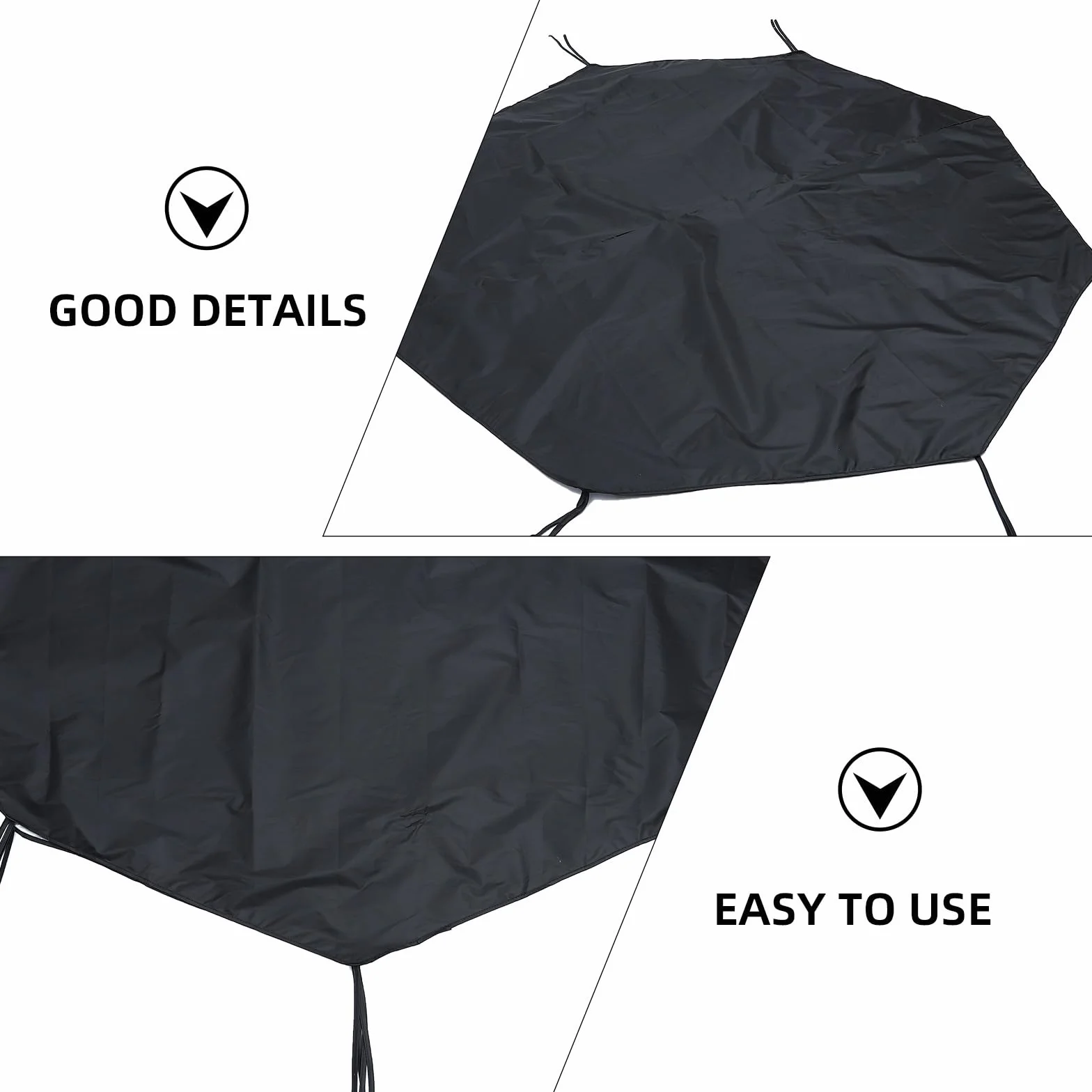 Housse en Tissu Oxford 210d Imperméable Anti-UV pour Parc à Chiens Extérieur