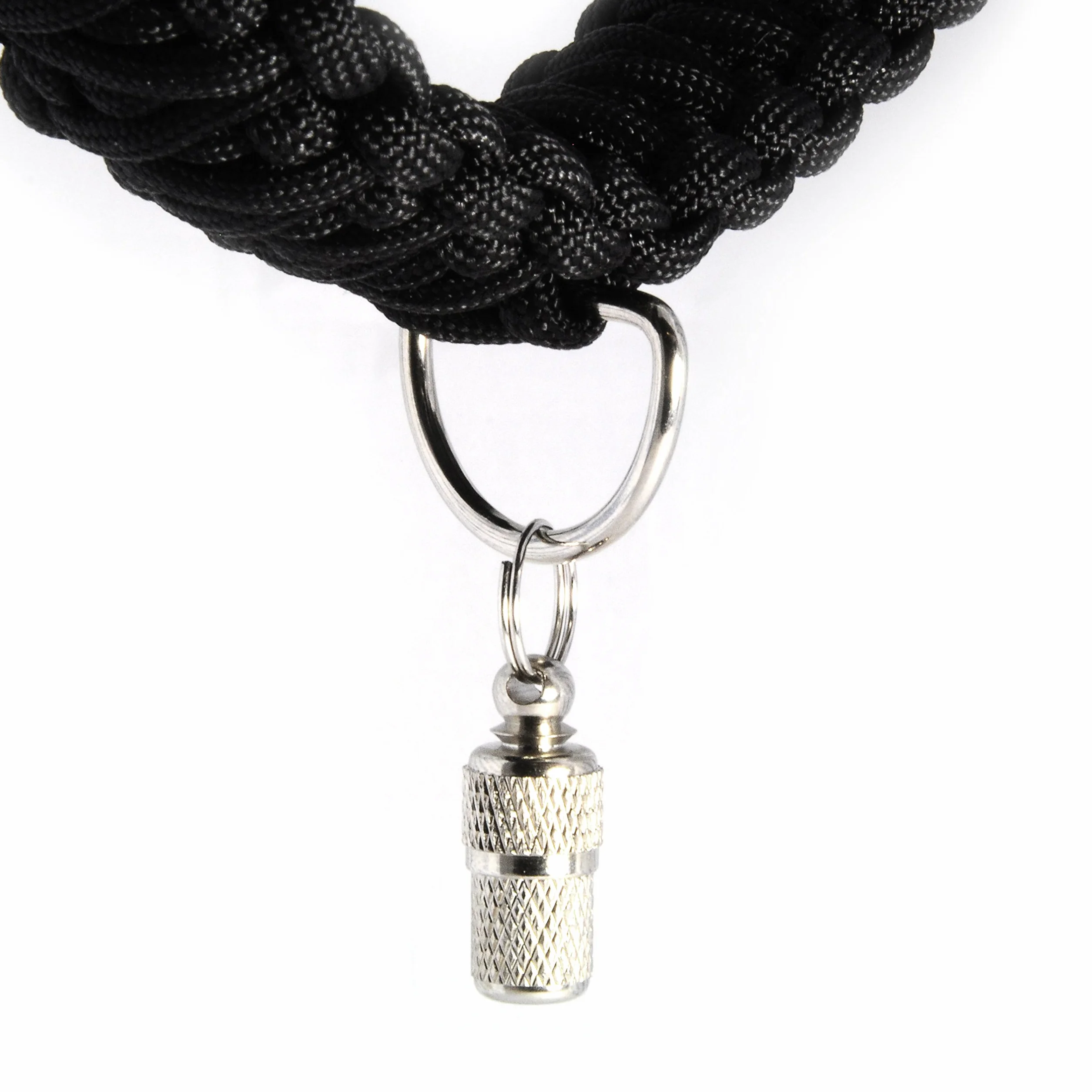 Ganzoo lot 2 médaillons adresse type mini boîte tube pour chien et chat, acier inoxydable, papier à glisser pour nom adresse numéro de téléphone, dimensions 2,5 cm hauteur, 1 cm diamètre, poids 4 g