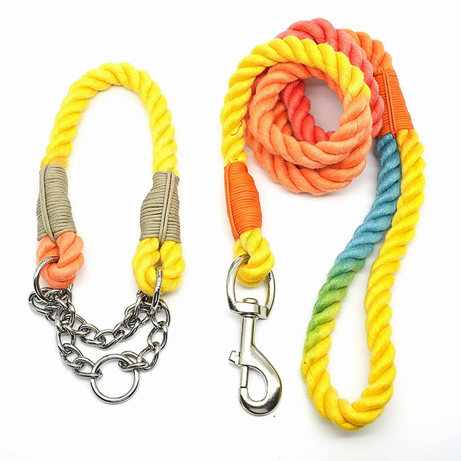 Generic Laisse pour Chien Longue pour Le Contrôle Laisses de Formation pour Grands Chiens Ou Chiens Moyens Corde de Formation Multifonctionnelle
