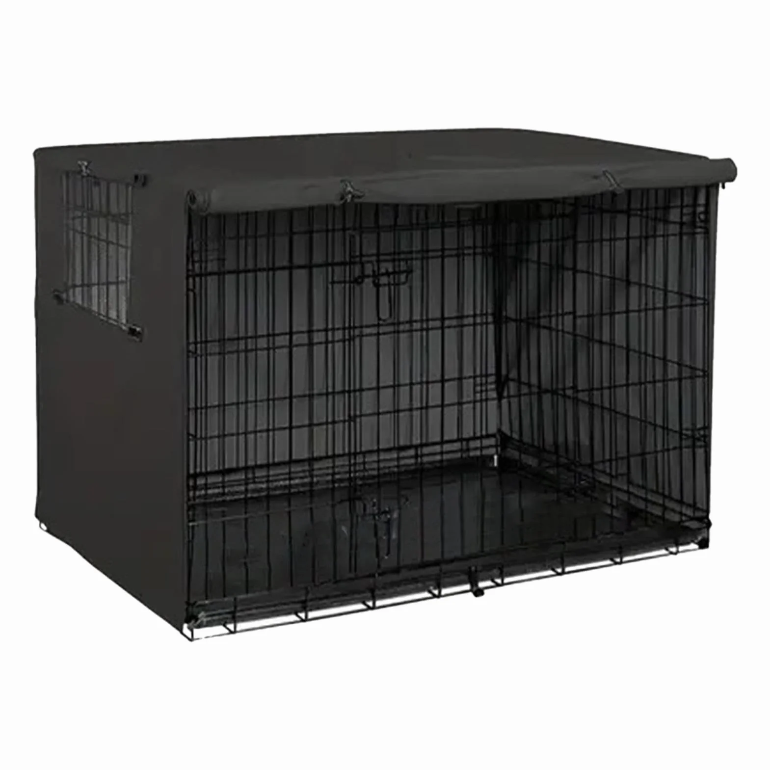 Housse De Cage pour Chien Imperméable Tissu Oxford Protection Durable