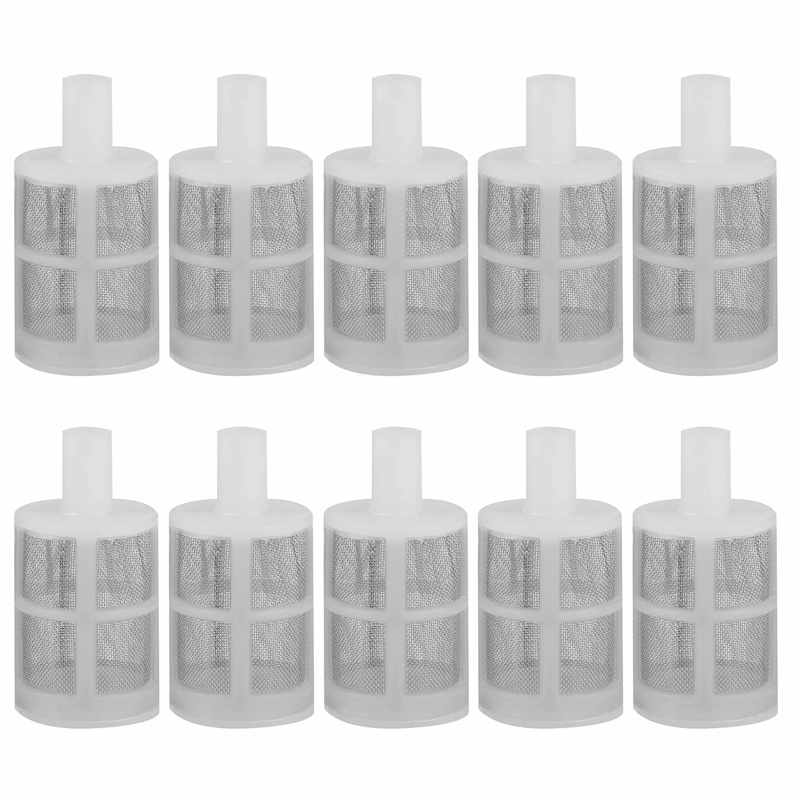 Kit de Filtration pour Pompe à Eau d'Aquarium, 10 Pièces, Crépine et Filtre pour Tuyaux 7mm et 10mm