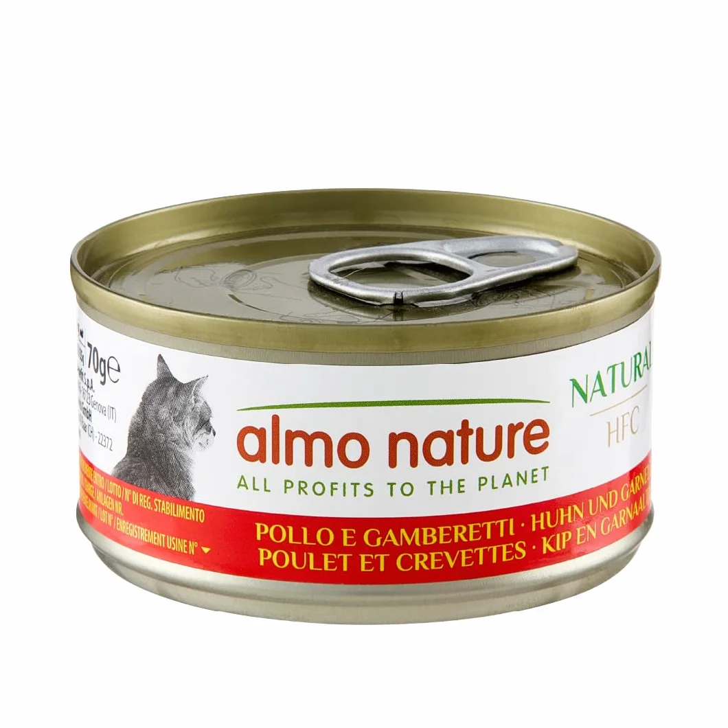 almo nature HFC Natural Aliments Humides pour Chats Poulet 70g Lot de 6