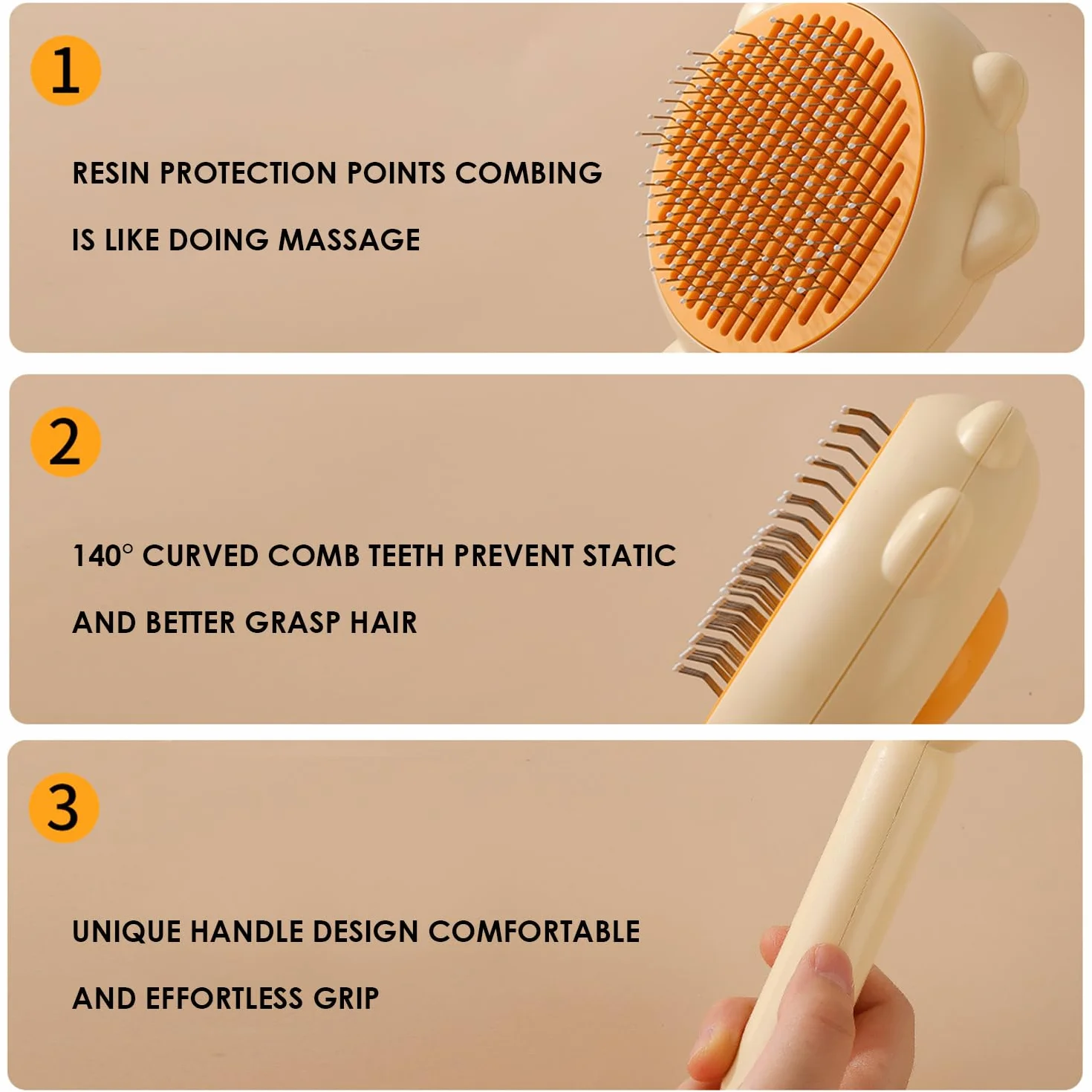 Brosses à Cheveux pour Animaux de Compagnie, Peigne pour Chats, Soins pour Animaux Domestiques