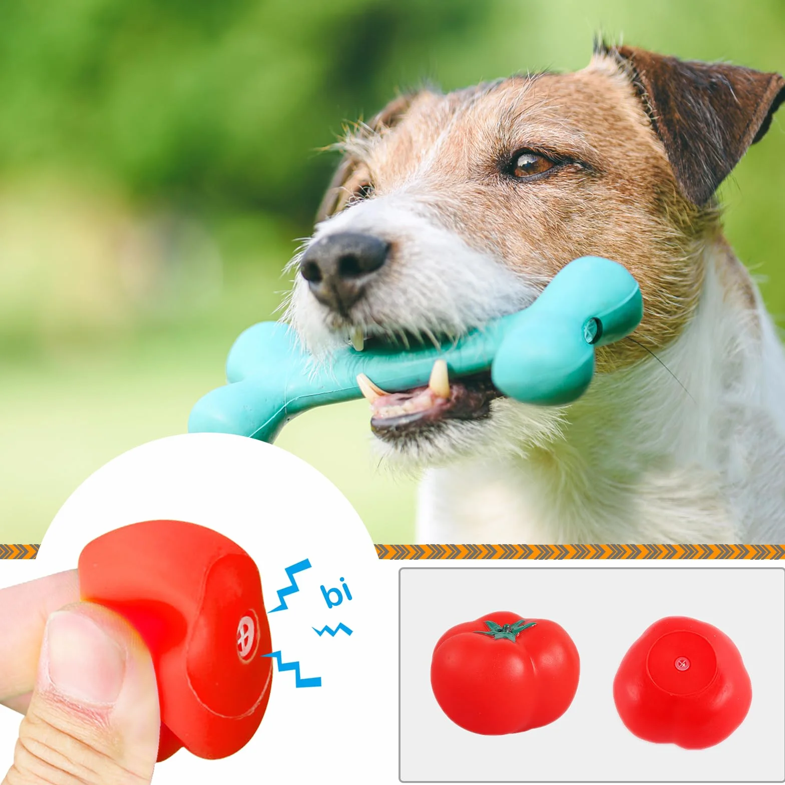 70 pièces Jouets grinçants réparation Reed Noise Maker Insert Chien Chaussures sifflet Alternative (Taille 3)