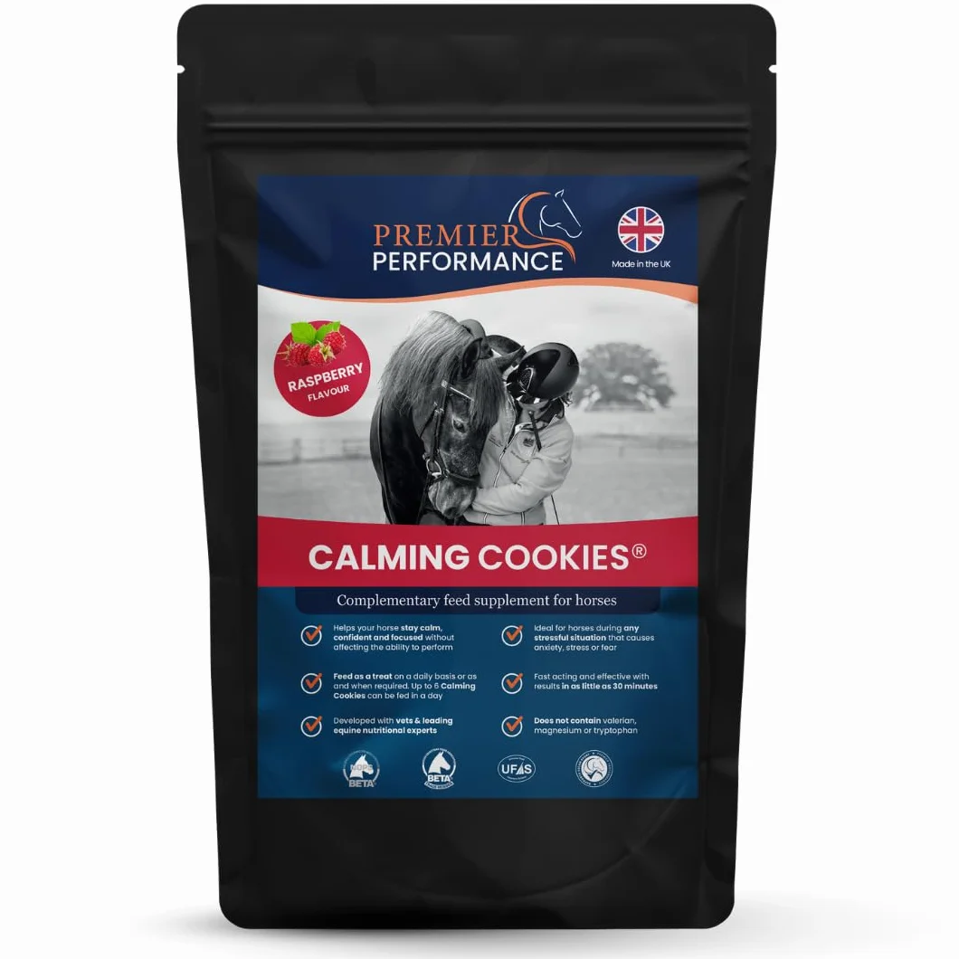 Premier Performance CZ - Biscuits apaisants Focus Cookie - 10 paquets x saveur framboise