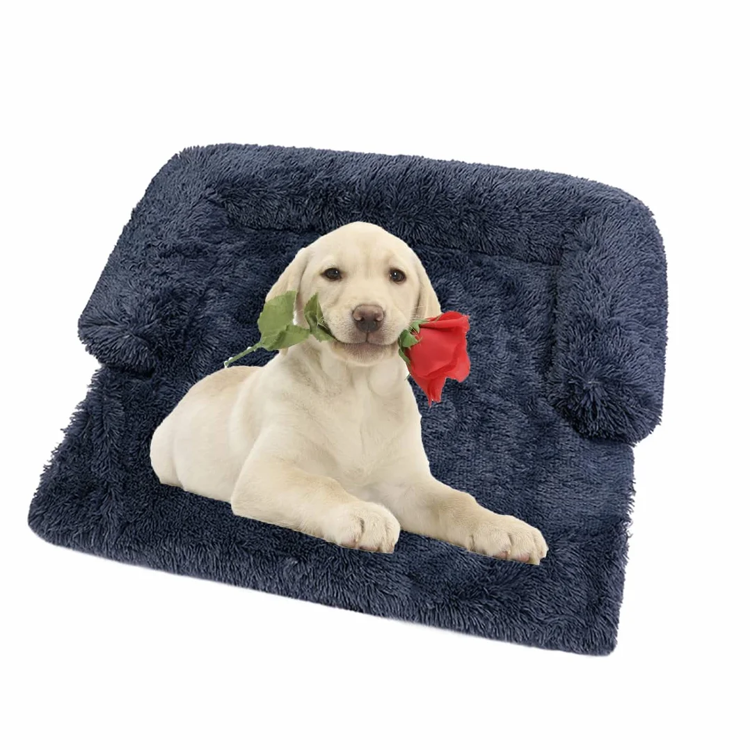 Tapis pour Chien en Peluche Canapé Grande Taille avec Fermeture Éclair