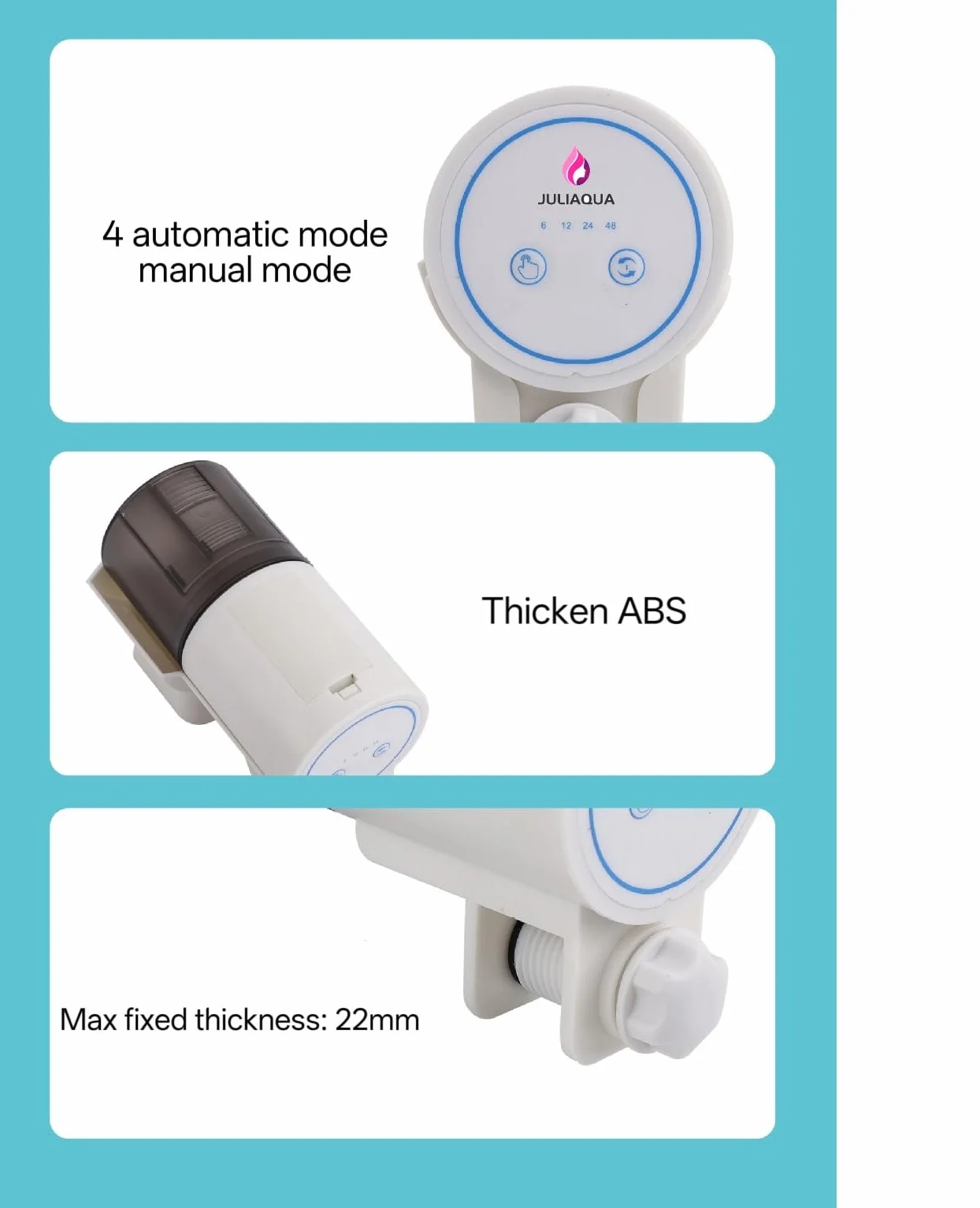 Distributeur Automatique de Nourriture pour Aquarium 4 Modes Manuel