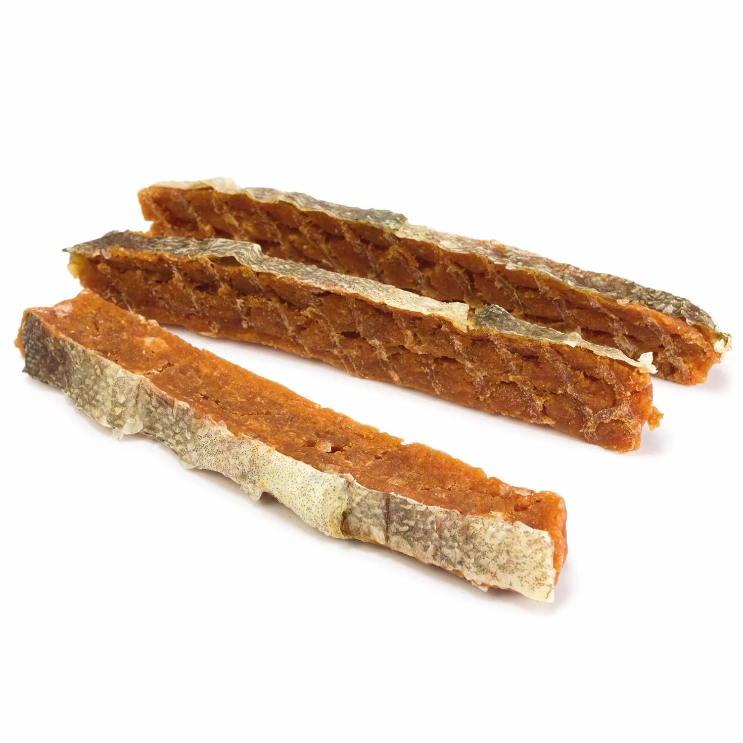 ARQUIVET Lanières de saumon avec peau 100 g - collations naturelles pour chiens