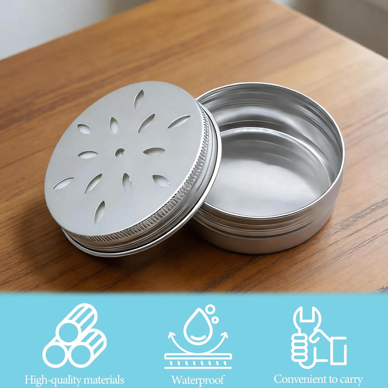 Parfum Chien en Aluminium 60 ML Canettes Lot de 10 avec Ventilation pour l'Entraînement Olfactif