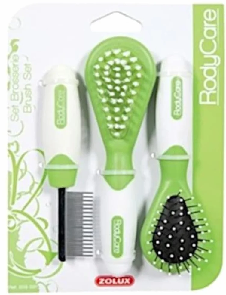 Zolux Rodycare Set de Brosses pour Rongeur