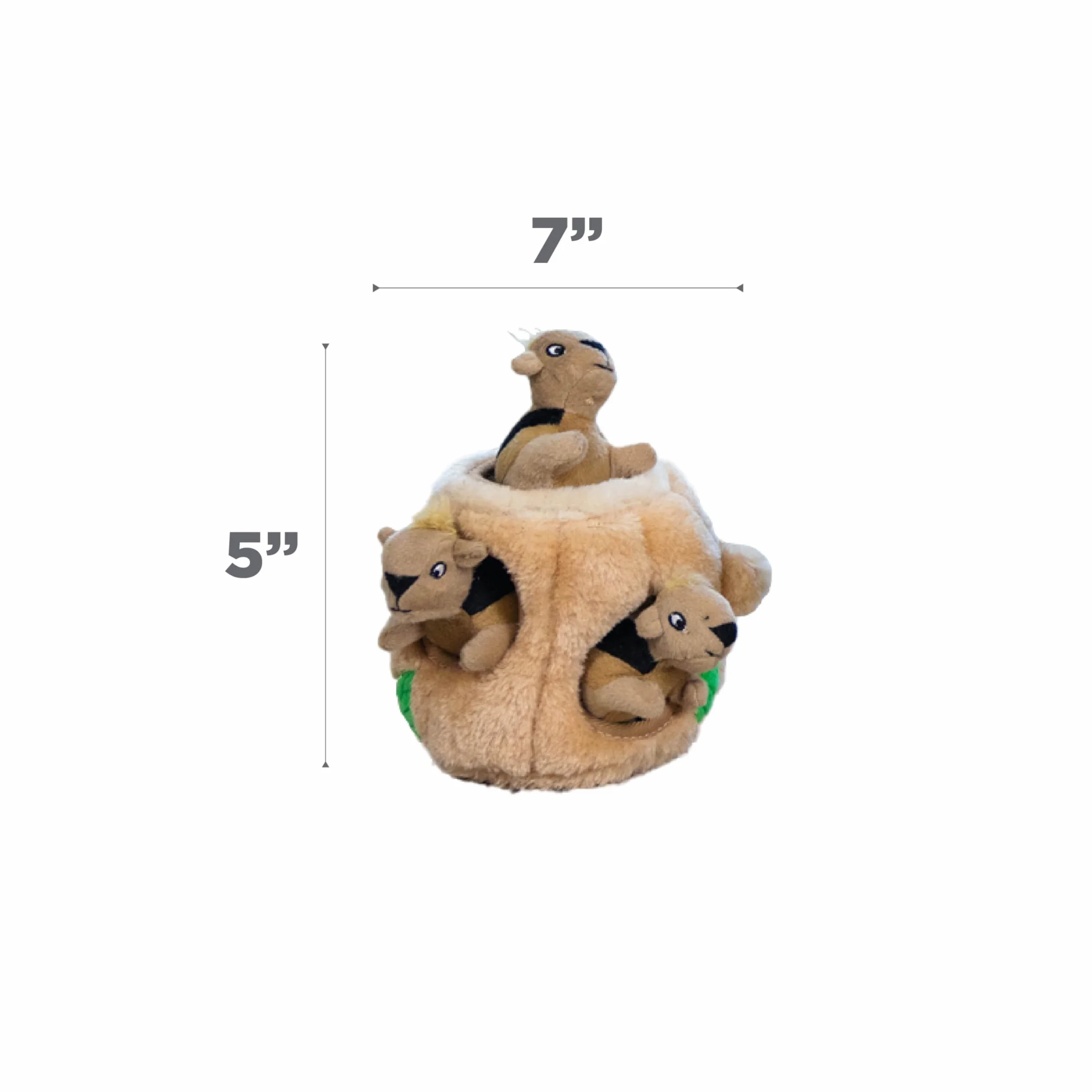 Outward Hound Casse tête pour Chiens Cache-Cache Ecureuil en Peluches Petit format