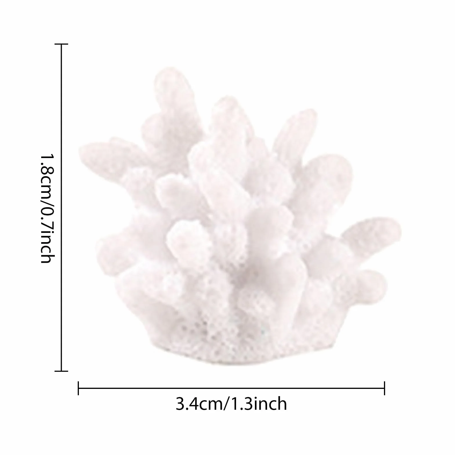 Ornements artificiels de décoration de corail pour aquarium - Petit décor de poissons de corail