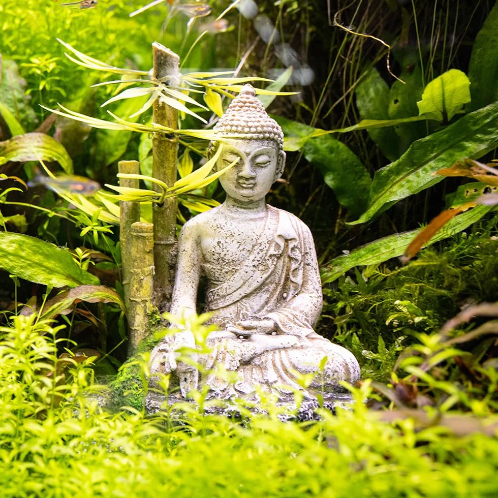 Nobby Aqua Ornaments Statue Zen Bambou