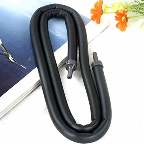 TopHomer Tube à bulles pour aquarium Aérateur mural flexible 75 cm Double tête
