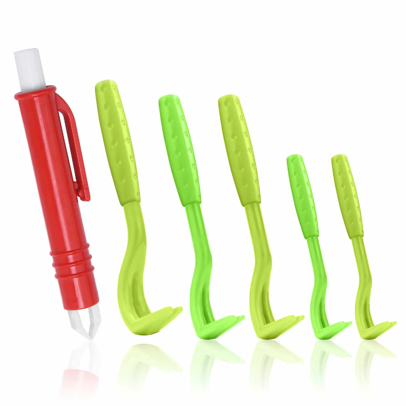Pince à Tique pour Chiens 6PCS Crochet Anti Tiques Plastique