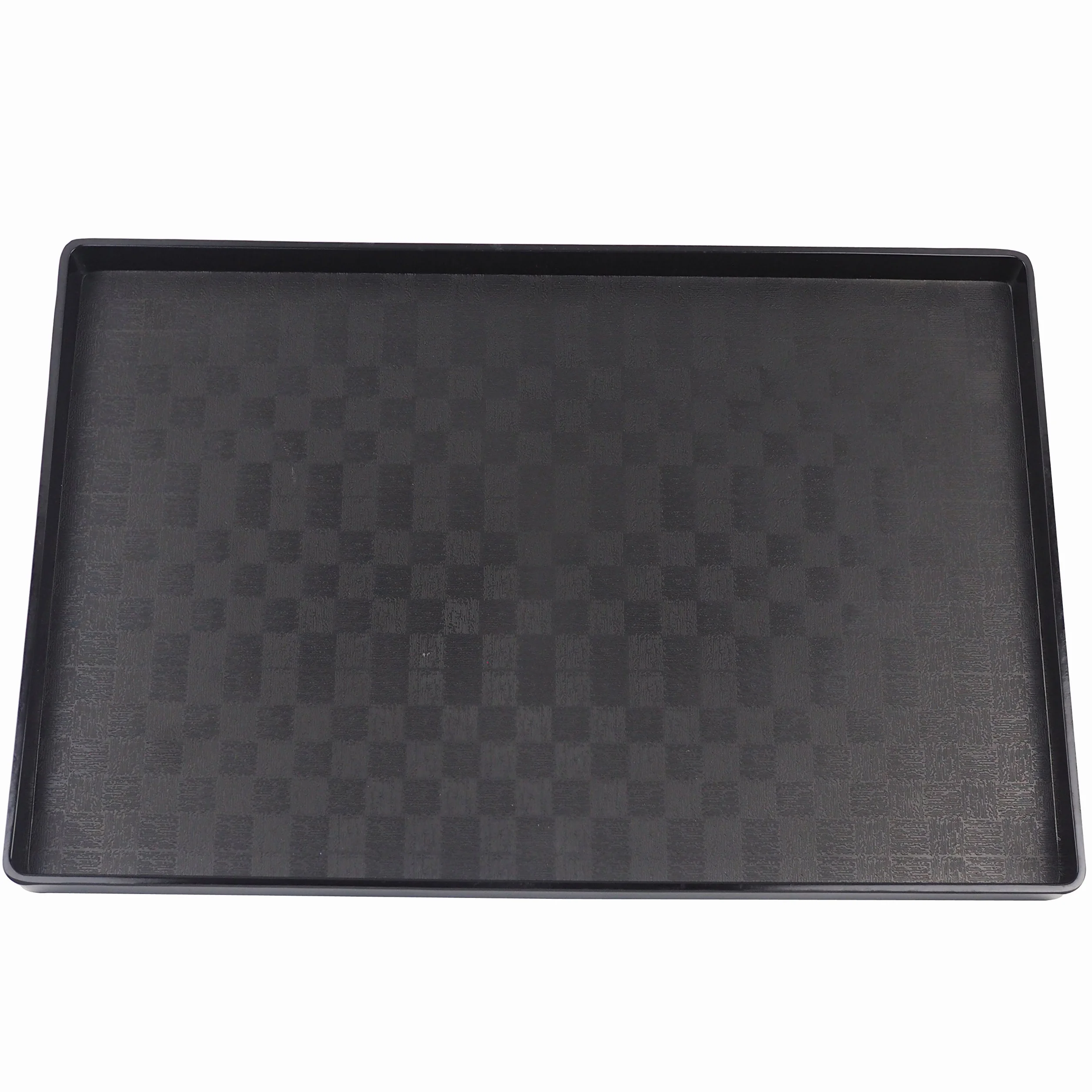 Gamelle pour Reptile OMEM Grand Plat à Eau, Bol pour Tortue XL Treillis Noir