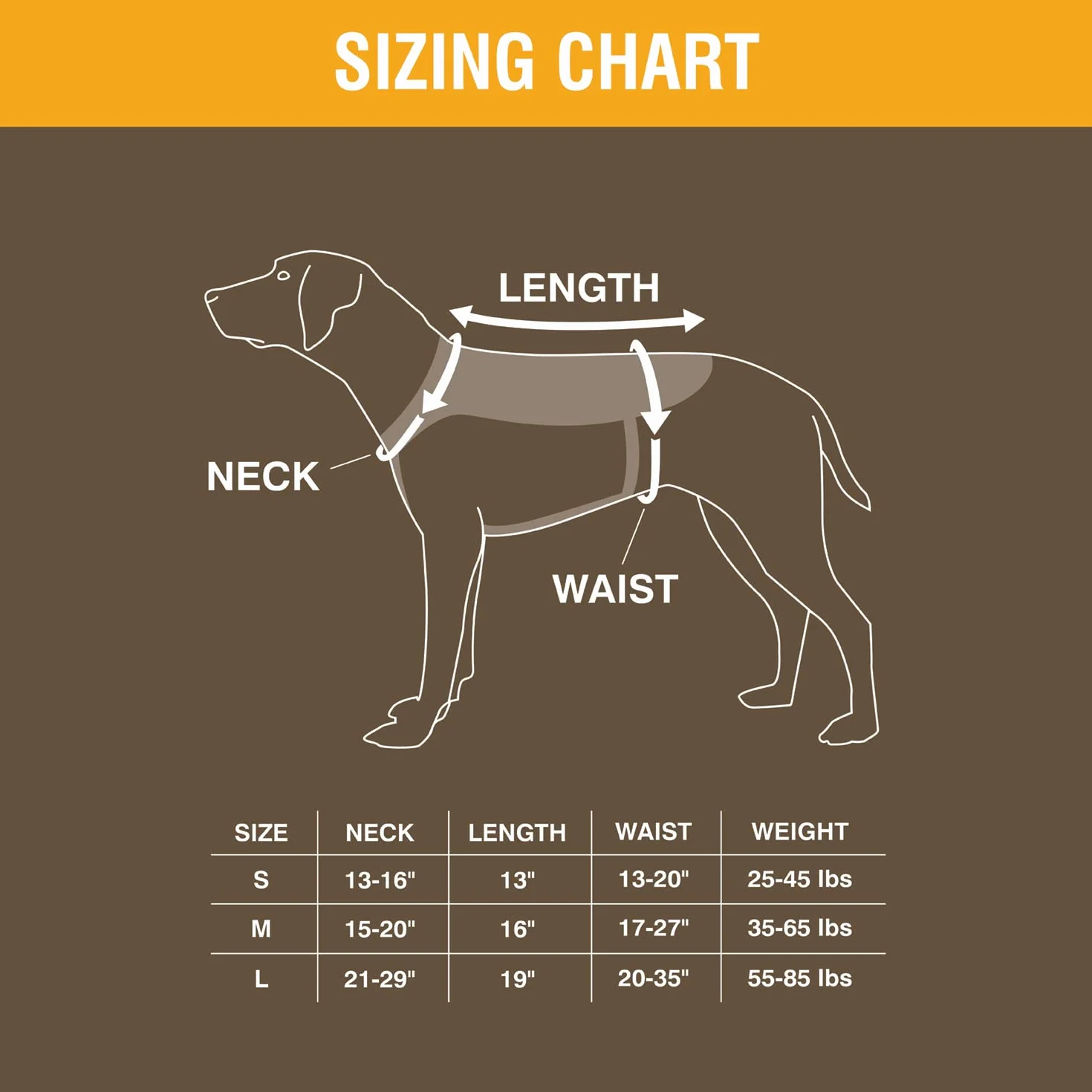Browning Gilets de sécurité Haute visibilité pour Chiens Orange Taille L Couverture réglable