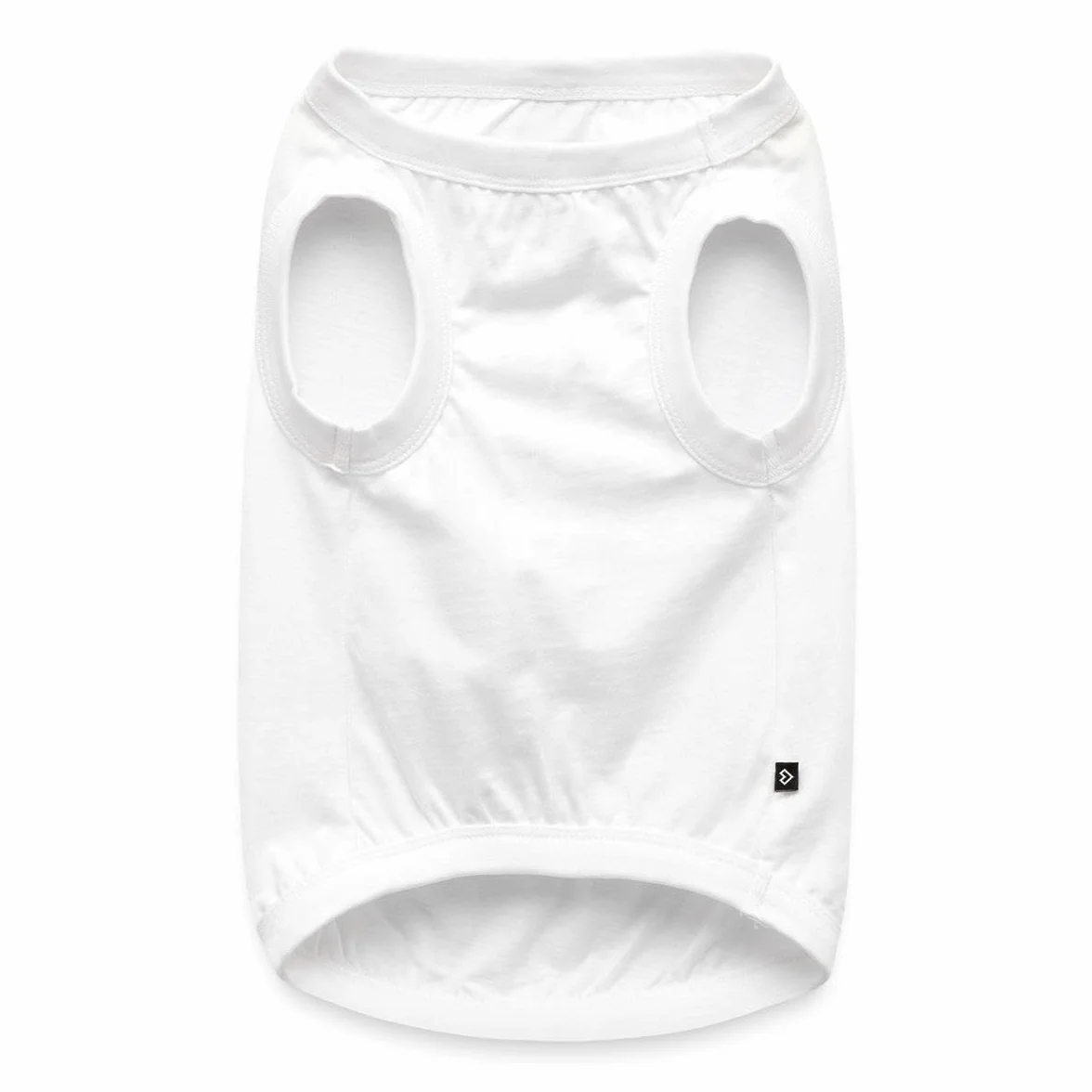 Spreadshirt T-Shirt pour Chien personnalisé XL Blanc sans Manches
