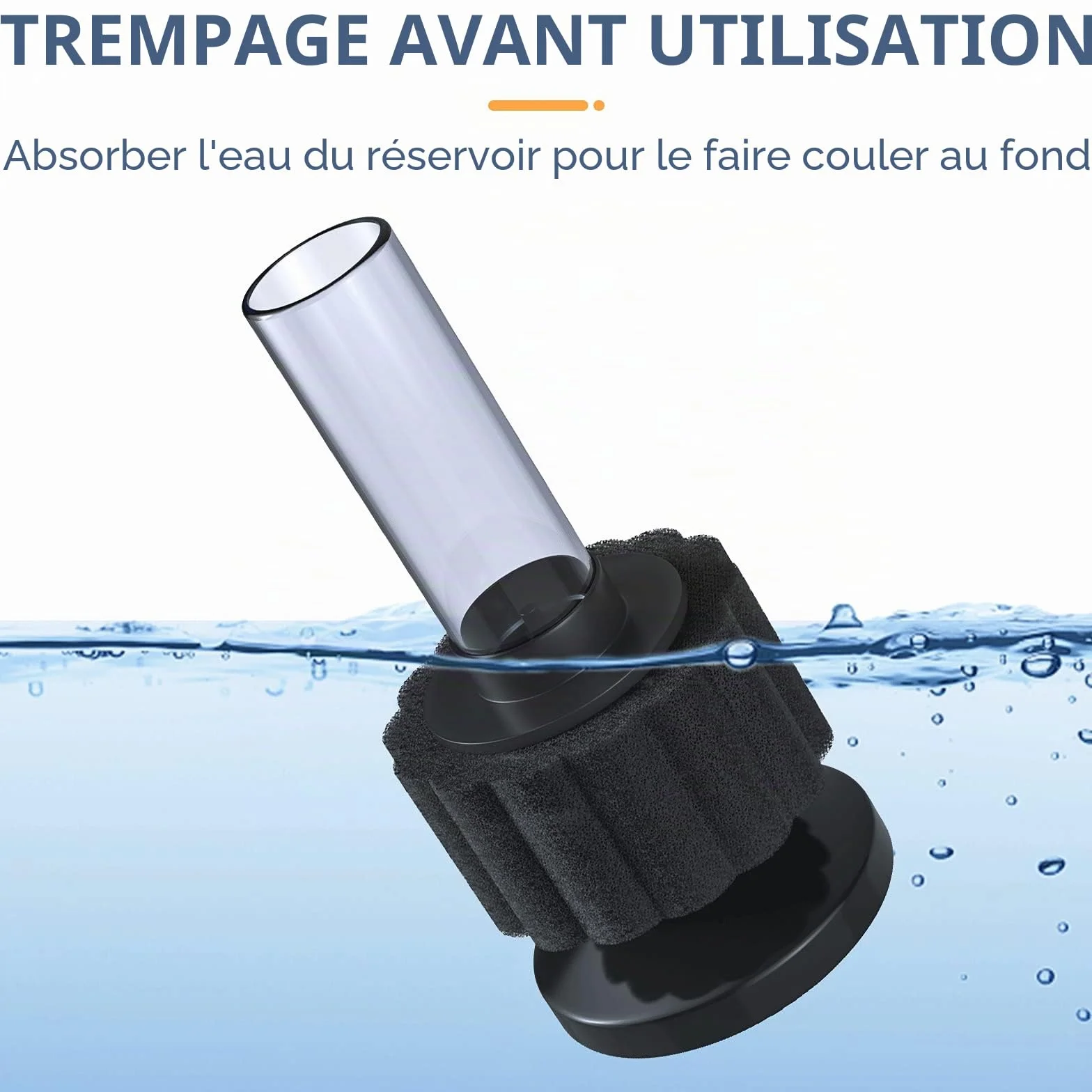 Pawfly Filtre éponge d'aquarium Nano Bio Silencieux Betta Kit Mousse Crevettes Tuyau Aération 12 litres