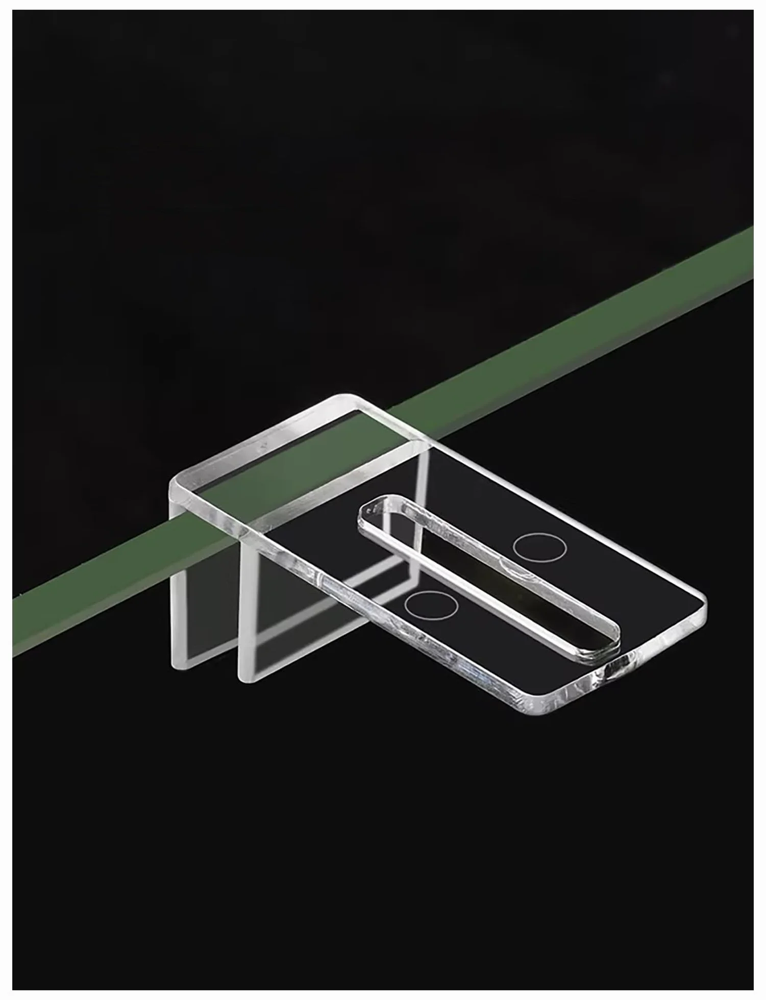 Clips de Couvercle d'aquarium 6/10 pièces Supports en Acrylique 4mm 10pcs