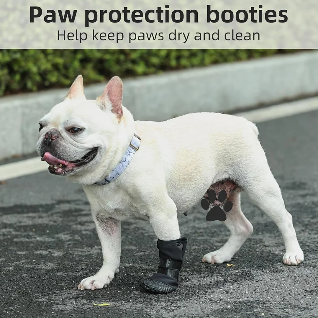 Chaussettes chien taille M imperméables antidérapantes récupération post-op anti-léchage