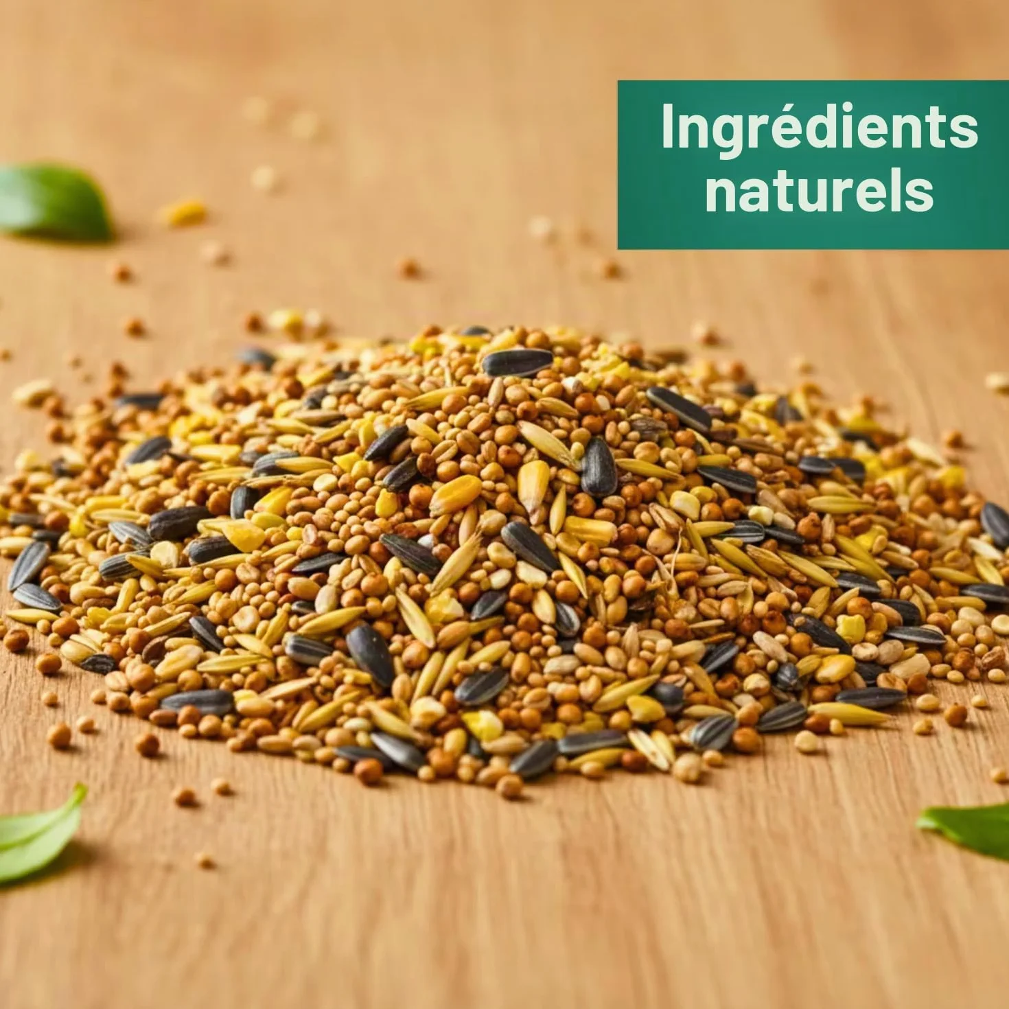 Nourriture pour Oiseaux Sauvages 20 kg - Mélange de Graines de Tournesol sans Poussière