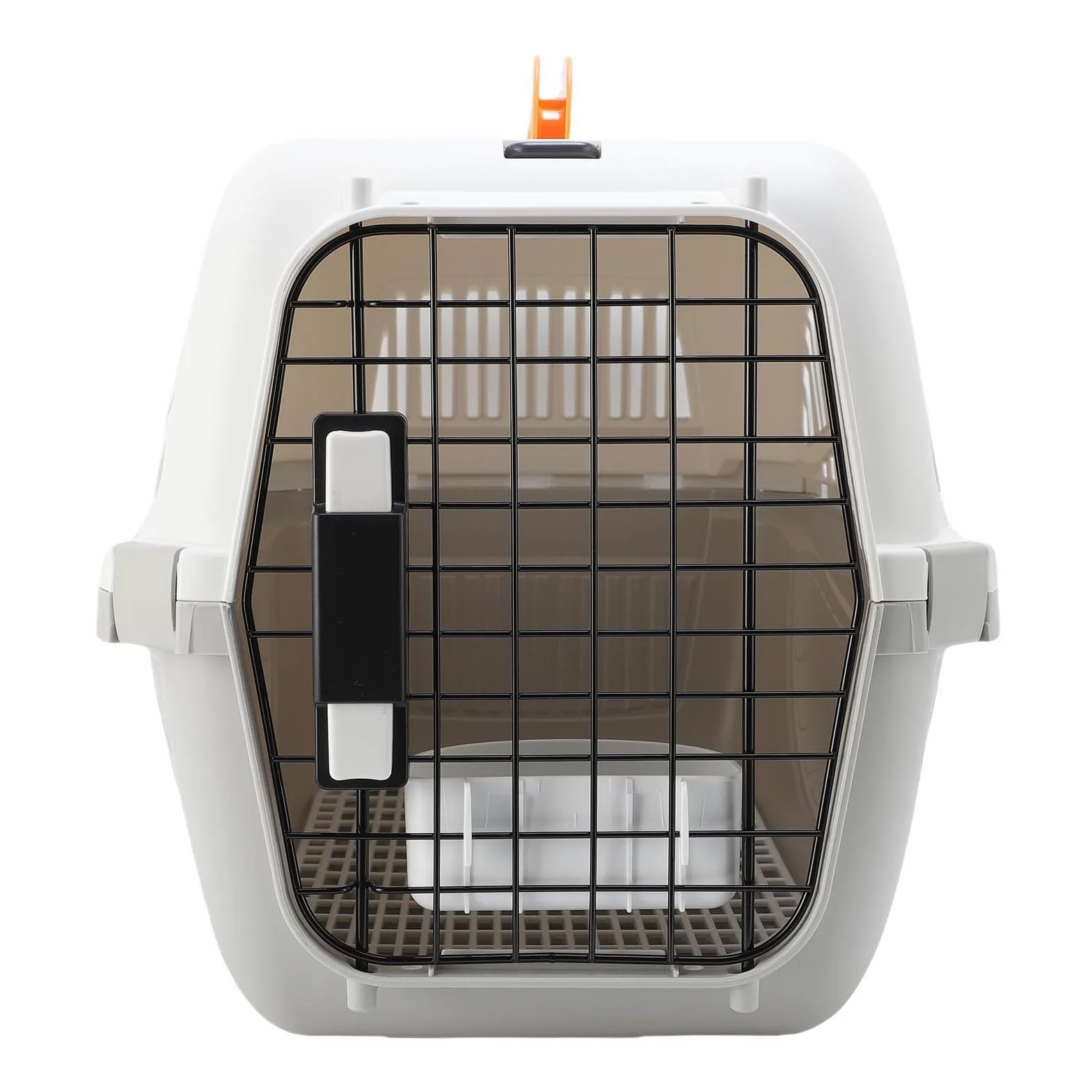 Caisse de Transport Rigide pour Animaux de Compagnie Portable Facile Monter avec Ventilation Renforc e Adapt e Avion IATA Chien Chat
