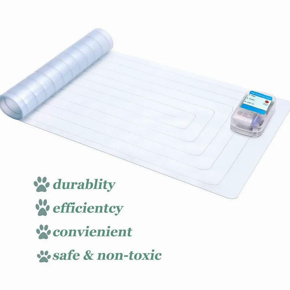 Tapis De Dressage pour Animaux D'intérieur Scatmat pour Chiens Et Chats, Coussin De Choc Électronique pour Animaux De Compagnie, Tapis Répulsif/Dissuasif À 3 Modes pour Garder Les Animaux