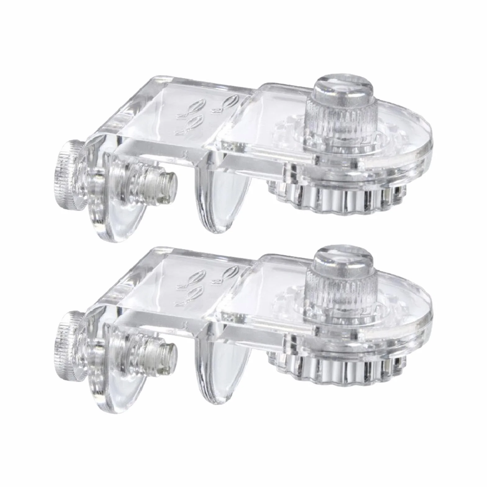 Clips de couvercle d'aquarium sans bord | Pince de filet anti-saut en acrylique – Accessoires d'aquarium