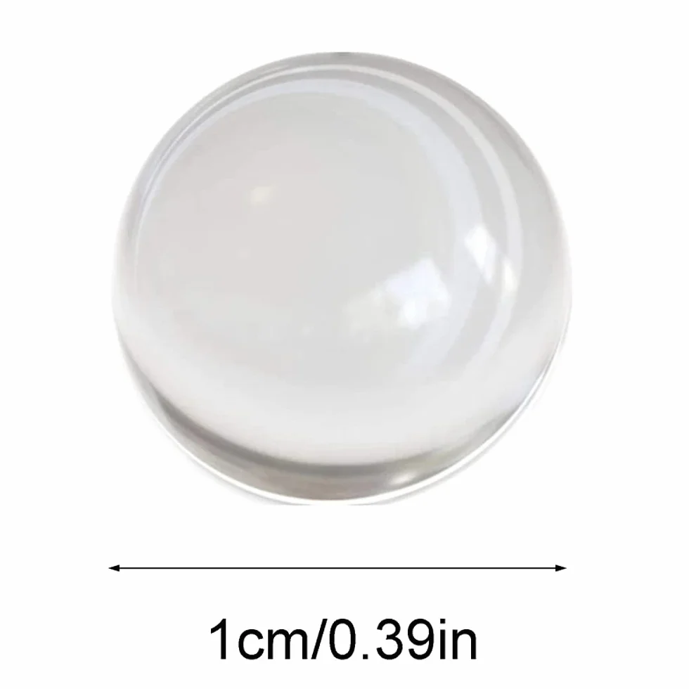 Billes en verre transparent 10 mm 14 mm 16 mm décoration aquarium