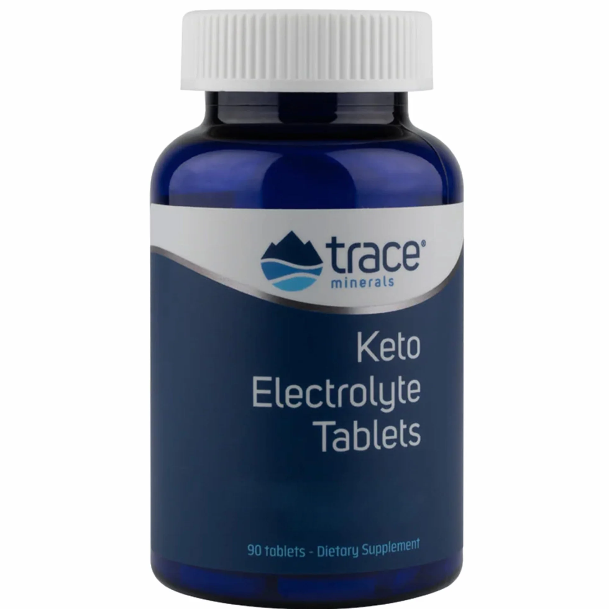 Trace Minerals Research, Keto Electrolyte Tablets (Comprimés d'Électrolytes), 90 Comprimés végétaliens, Végétarien, Sans Gluten, Sans Soja, Sans OGM