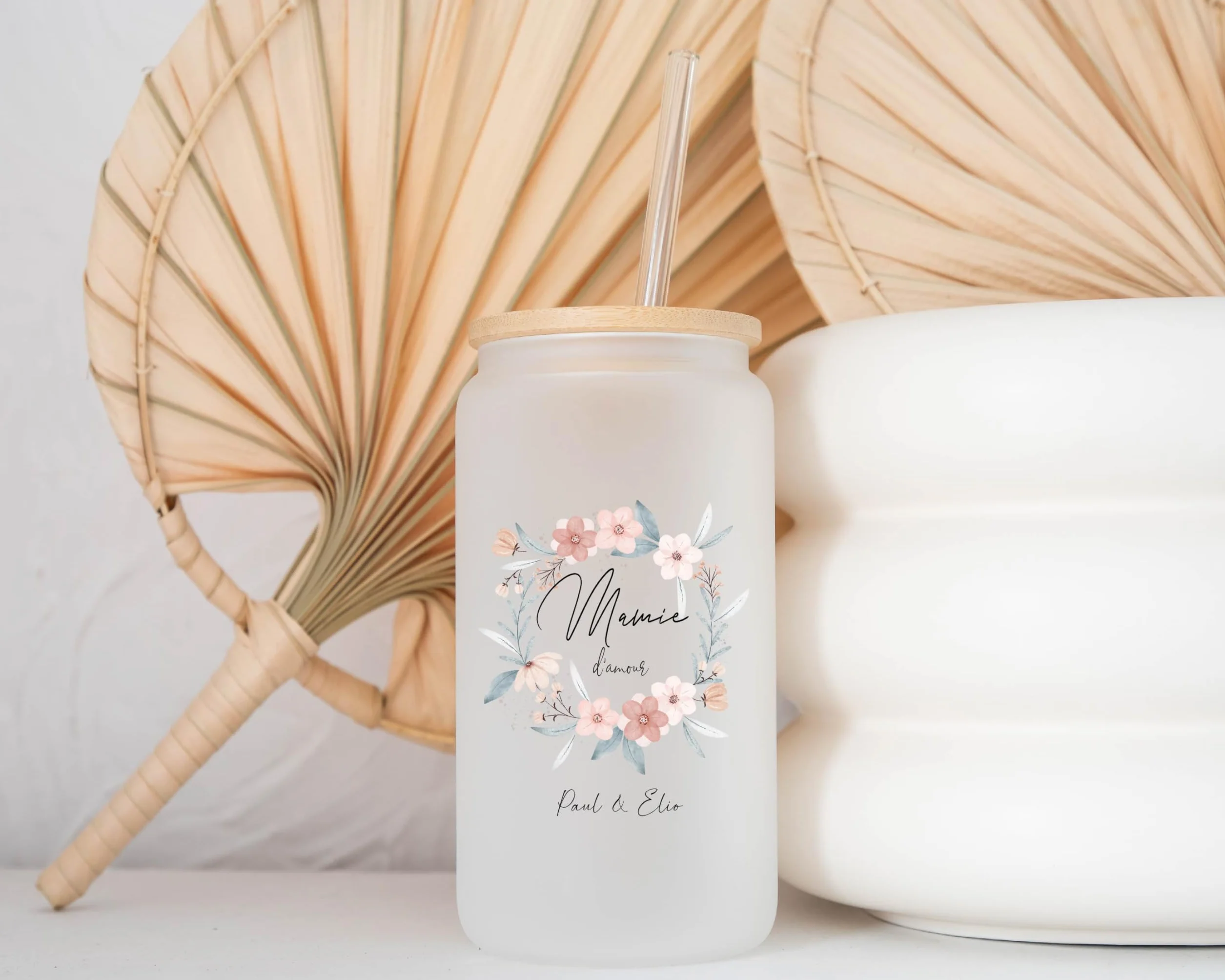Verre cocktail personnalisé/verre mojito/cadeau vacances personnalisé/verre personnalisé