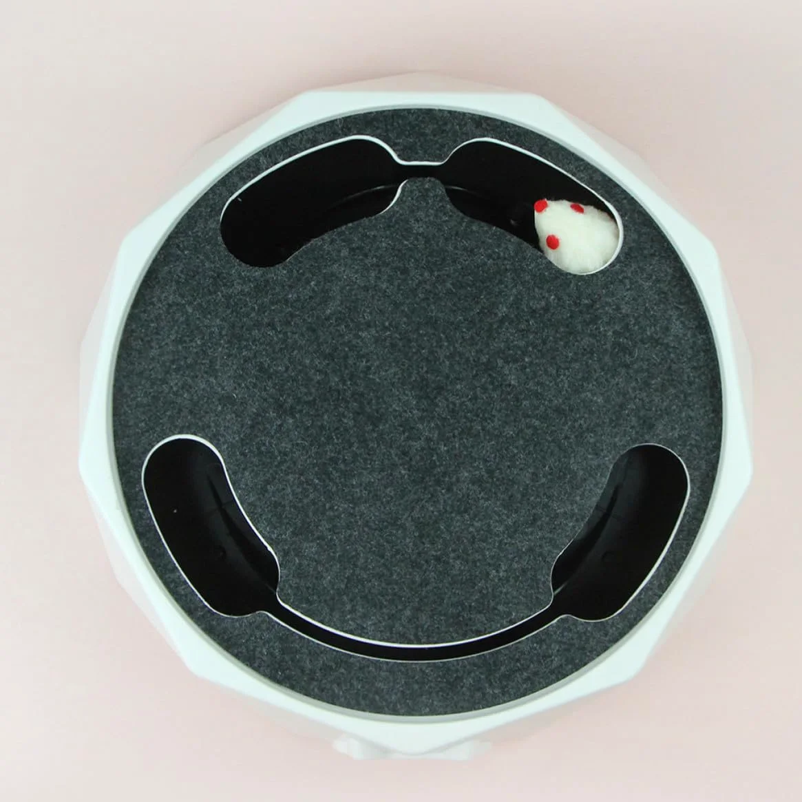 ERINGOGO Souris Électronique Interactive pour Chat Portable en Abs Piles 3 X AA, Électrique Automatique pour Exercice et Jeu de Cache-Cache