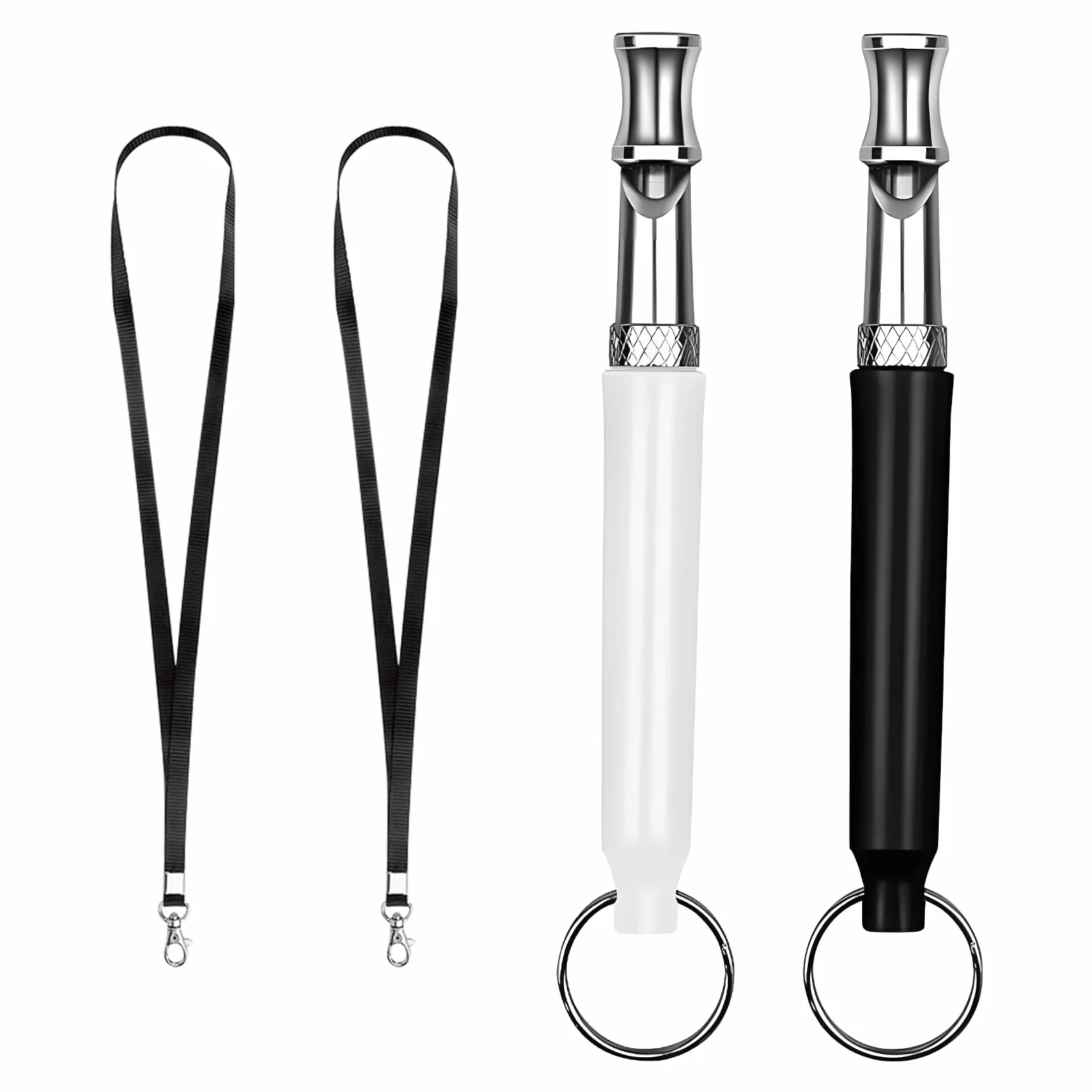 Sifflet pour Chien à Haute Fréquence, Ultrason Anti Aboiement Réglable pour Rappel Chien Accessoires