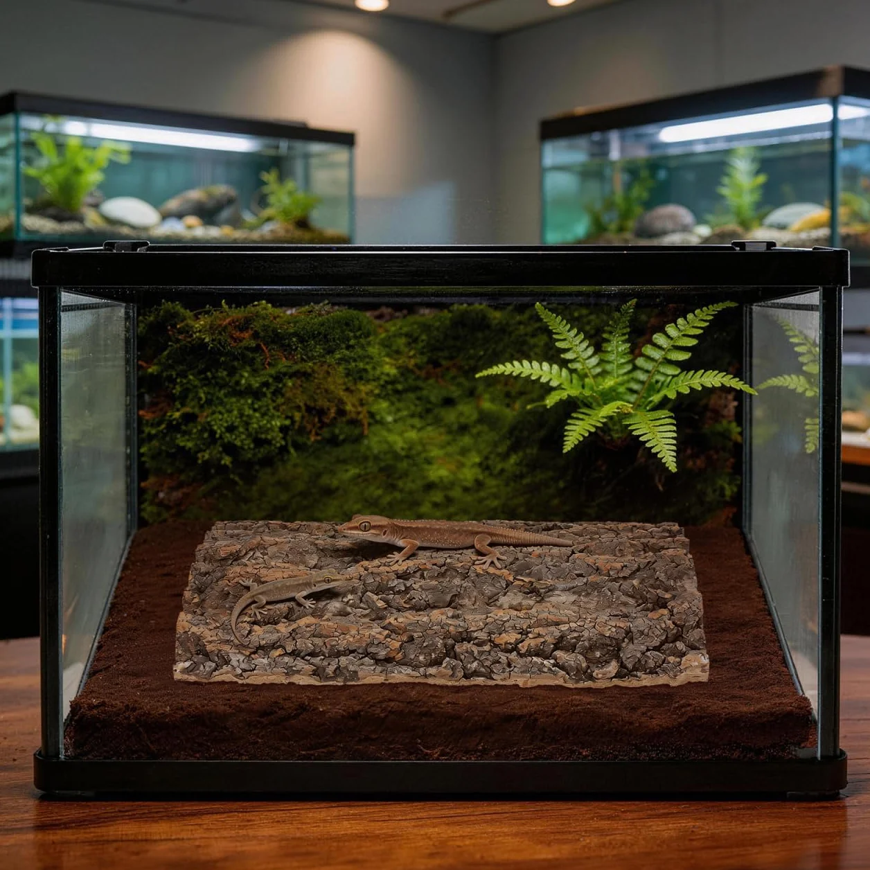 DOITOOL Panneaux De Fond en Écorce De Liège pour Terrarium Décor Mural De Toile De Fond Darbre De Réservoir De Reptiles Décoration De Tapis Descalade Dhabitat pour Tortue Lézard 30 x 40CM