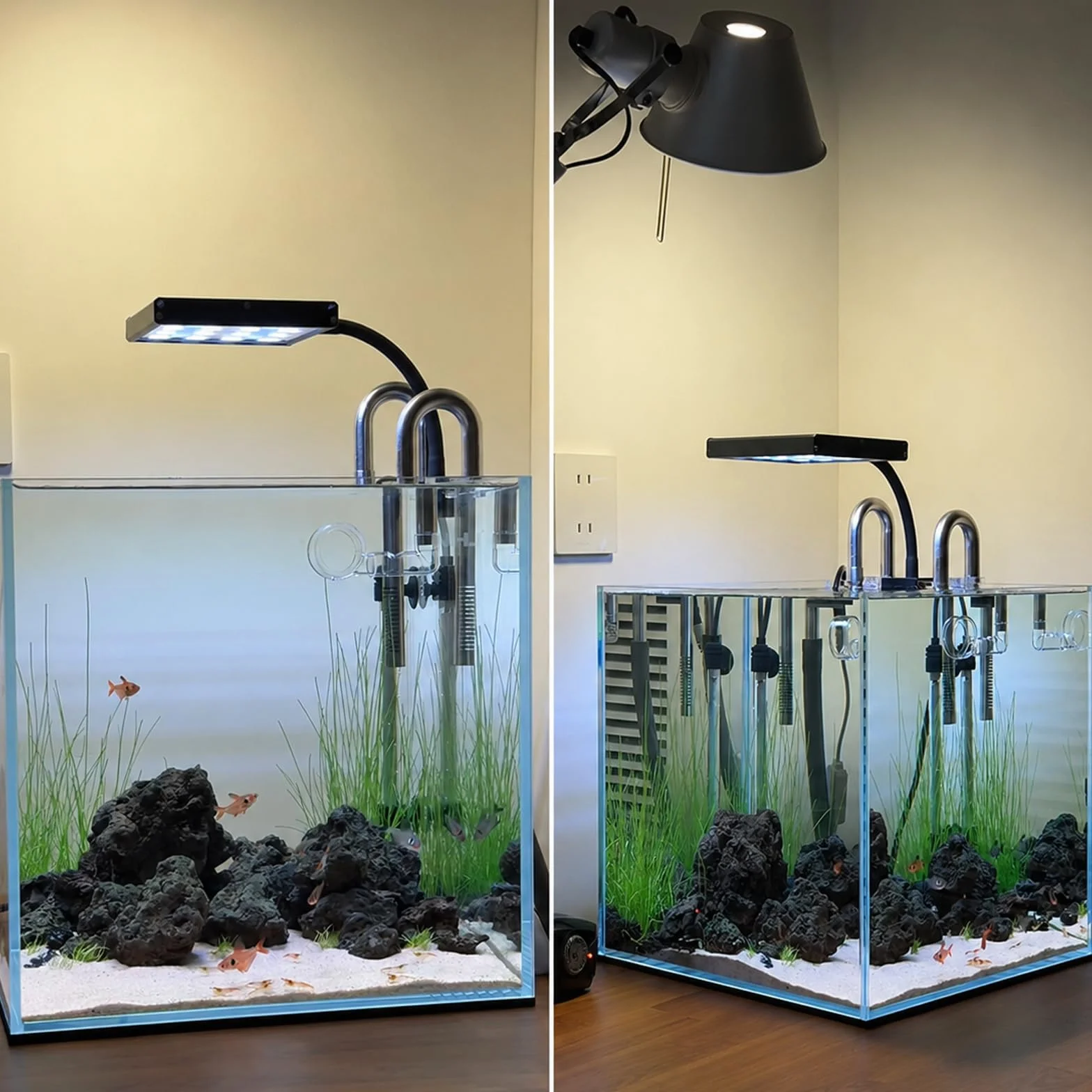 Roches de Lave Noires 4,5kg Pierres Volcaniques Naturelles pour Aquarium Bassin 6-8 pièces 10-18cm
