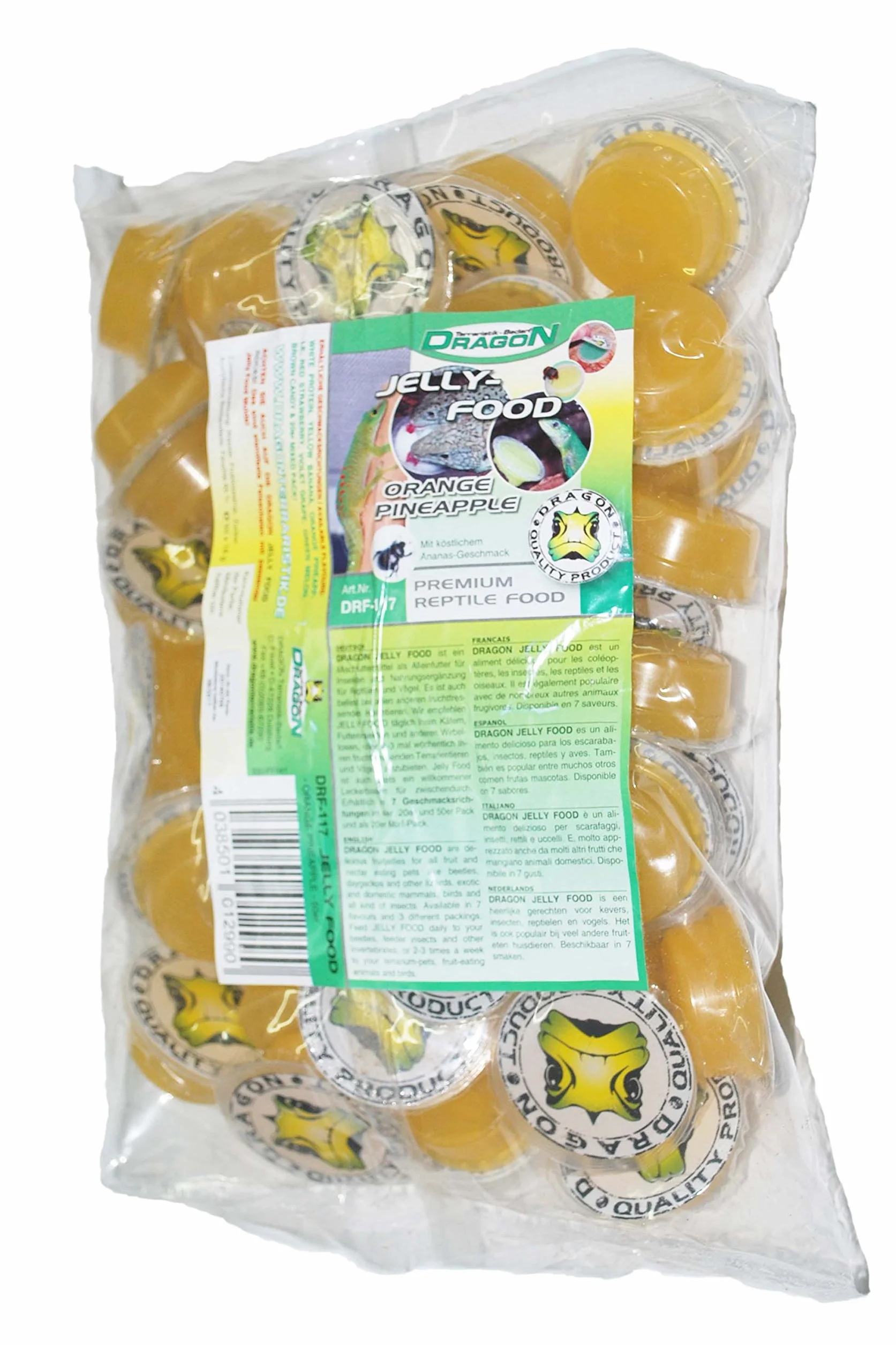 Dragon Jelly Food Orange Pineapple 50g