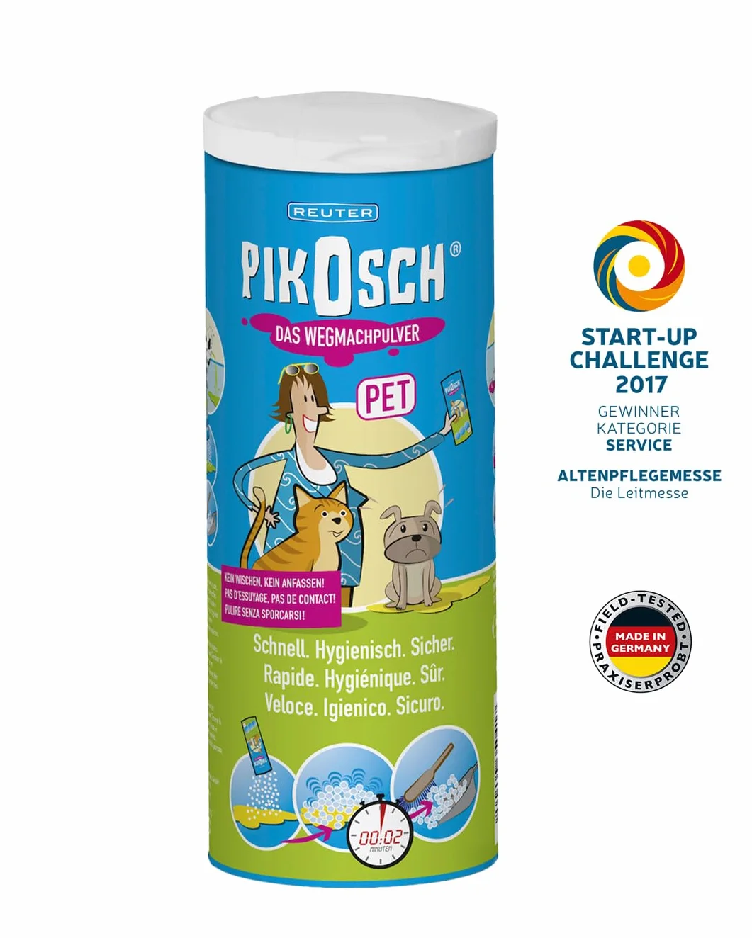Pet nettoyant spécial - absorbeur de liquide - poudre de vomi pour élimination urine excréments animal