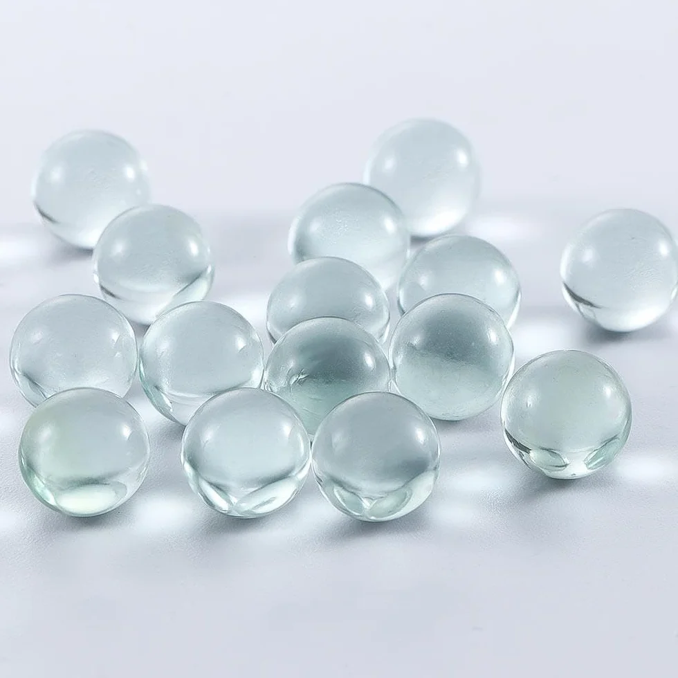 Billes en verre transparent 10 mm 14 mm 16 mm décoration aquarium