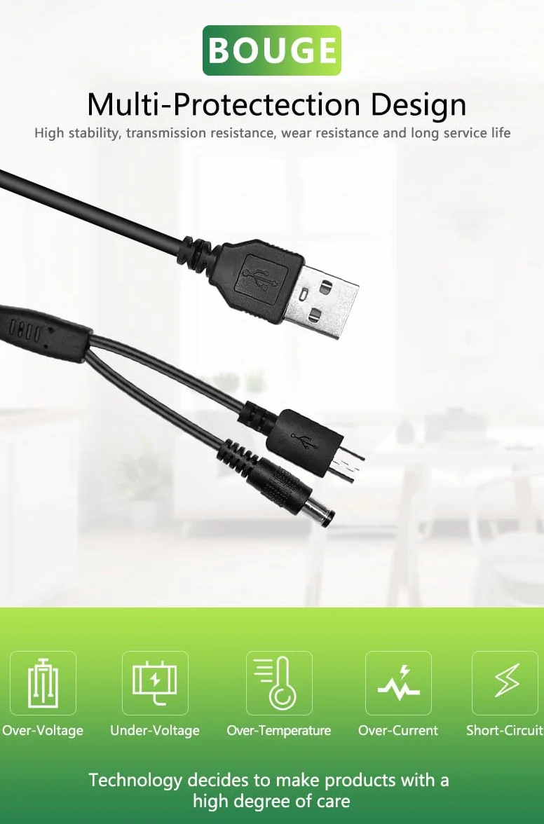 Bousnic Câble de Charge USB 2 en 1 pour Collier de Dressage pour Chien et Télécommande