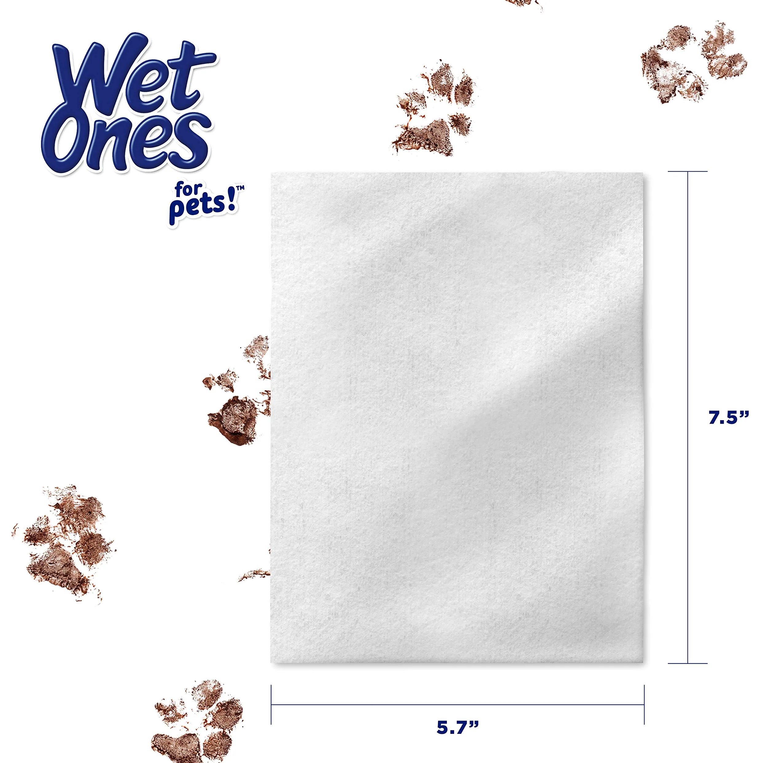 Wet Ones for Pets Lot de 30 paquets de 24 lingettes extra douces pour chien avec hamamélis pour museau, yeux, oreilles - Lingettes pour chien sans parfum avec fermeture humide