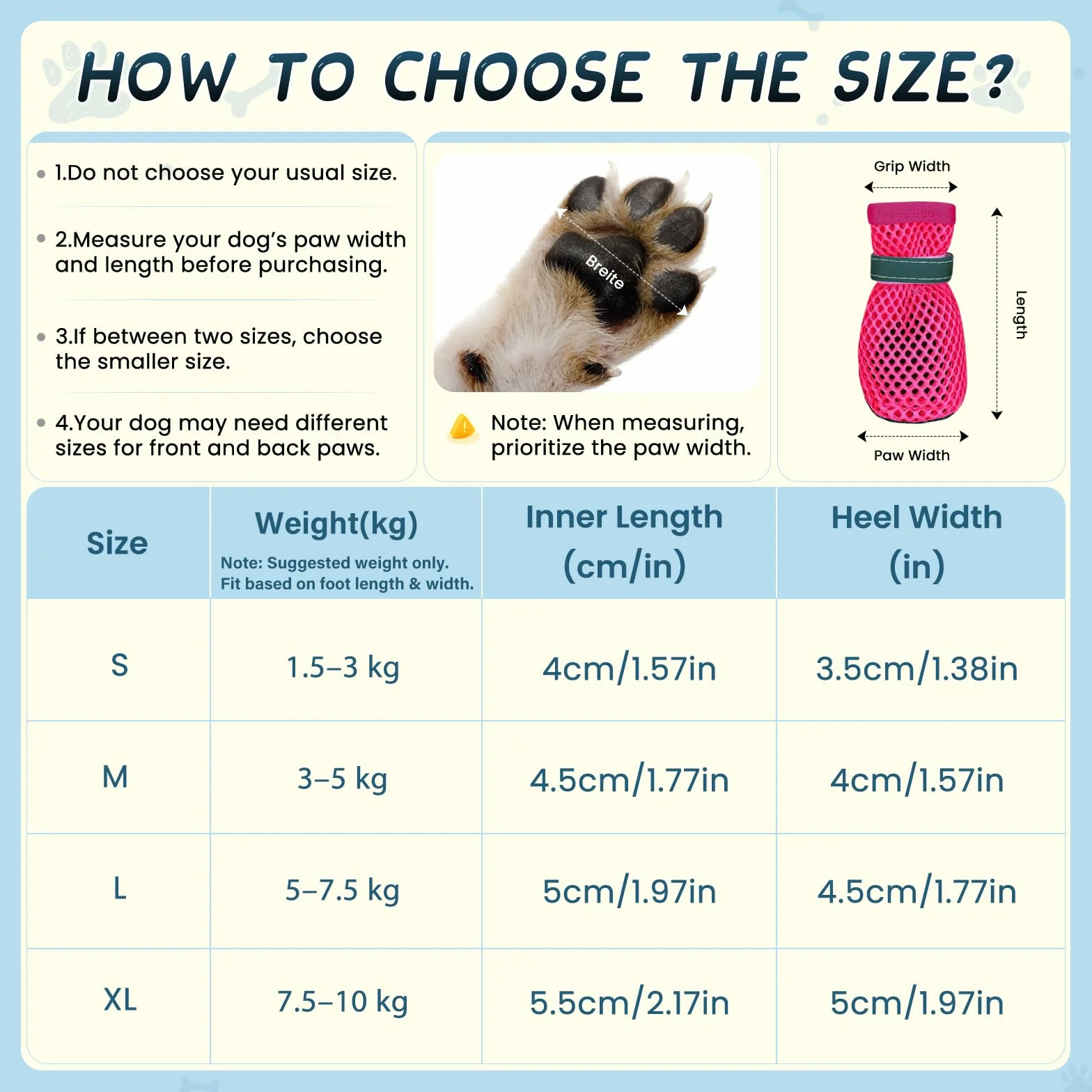 Chaussures d'Été pour Petits Chiens 4 Pièces en Maille Respirantes Antidérapantes Extérieur Protection Pattes Brûlures