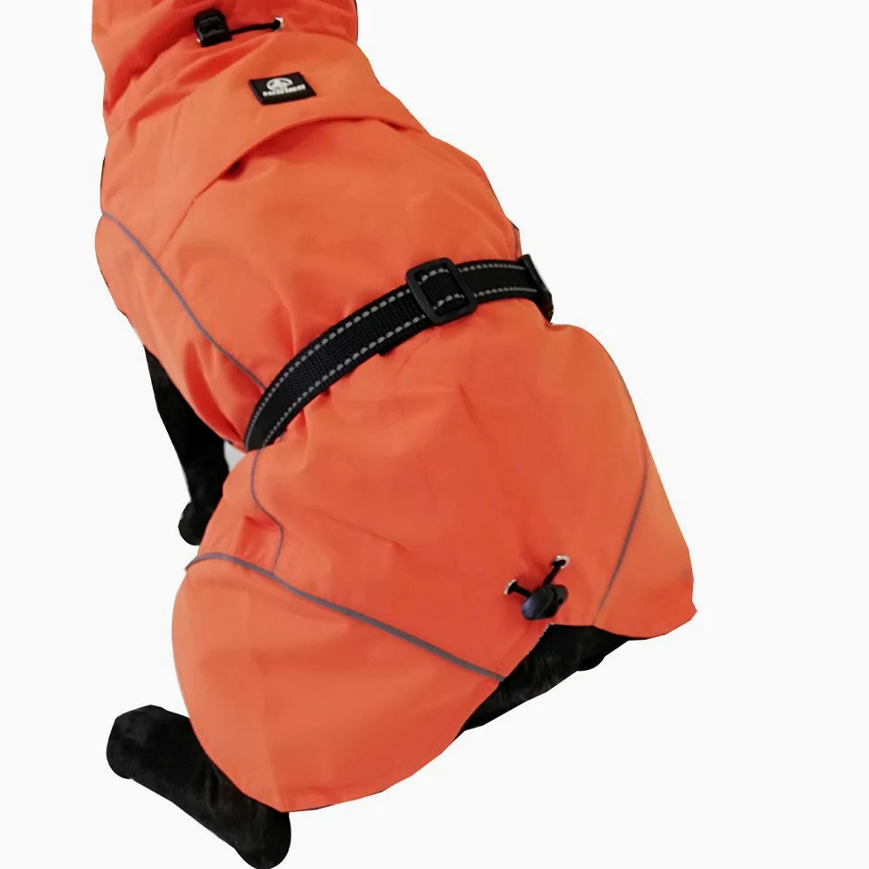 Croci Randonnée - Manteau pour Chien, Imperméable pour Chien, Makalu, Doublure Thermorégulatrice, Couleur Orangetaille 40 cm - 195 g