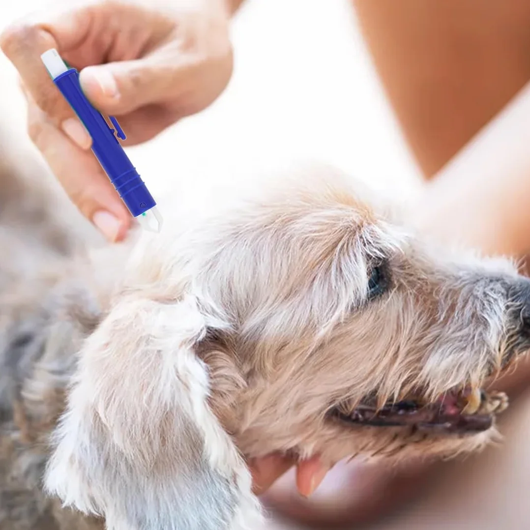 Lot de 5 Pinces à tiques avec étui - Tire Tique Humain, Chien et Chat - Crochet à tiques