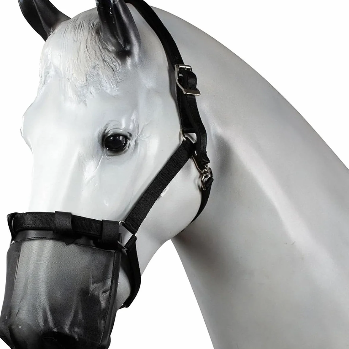 Sarini Filet de Nez de Cheval Respirant Housse de Protection du Visage Grand